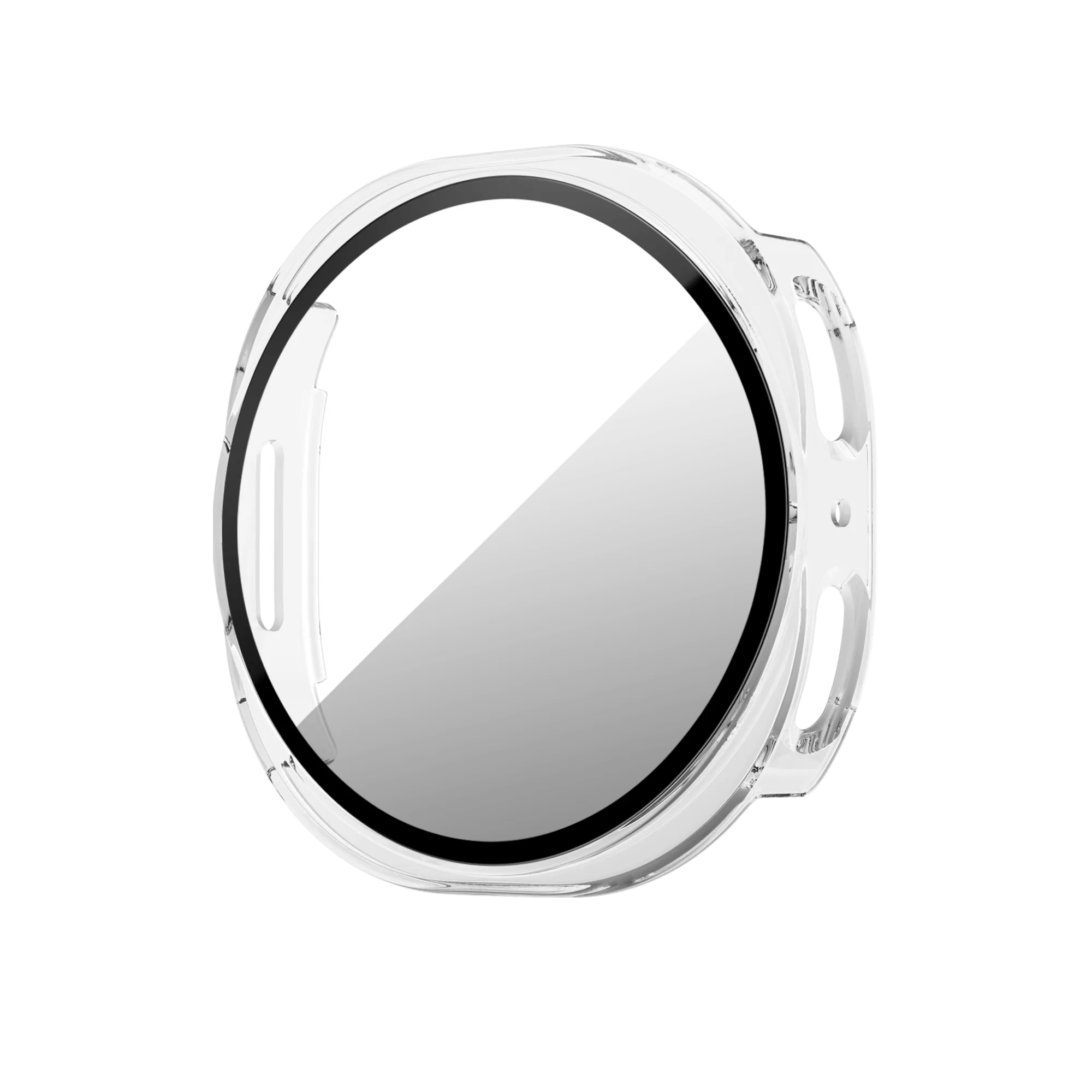 Bandz Samsung Galaxy Watch 8 - 40mm PC hoesje met glas (transparant)