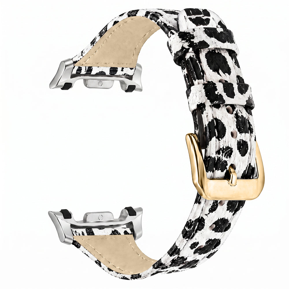 Samsung Galaxy Watch 8 Classic Leather Strap (Leopard)