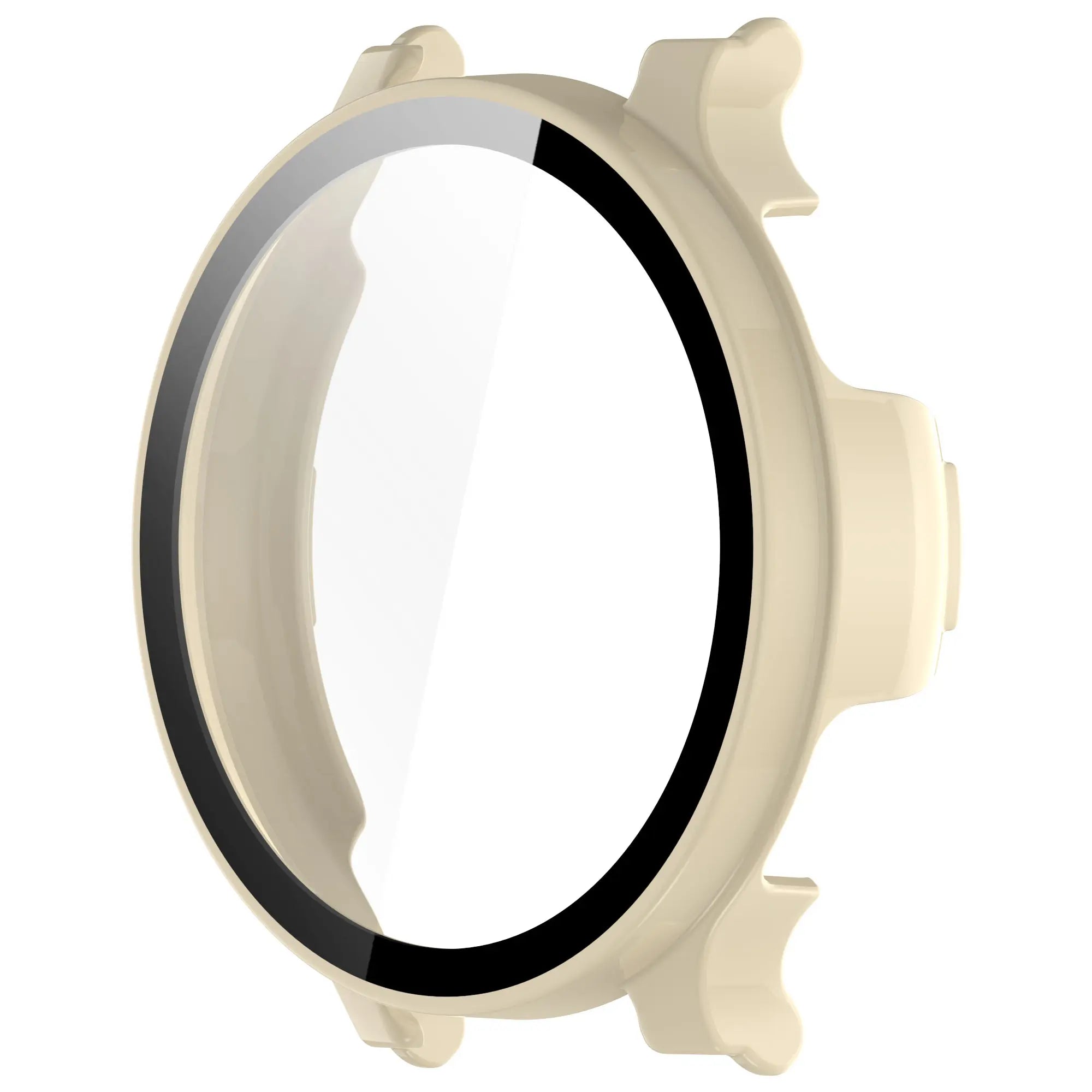 Garmin Lily 2 Active hard case met glas (beige)