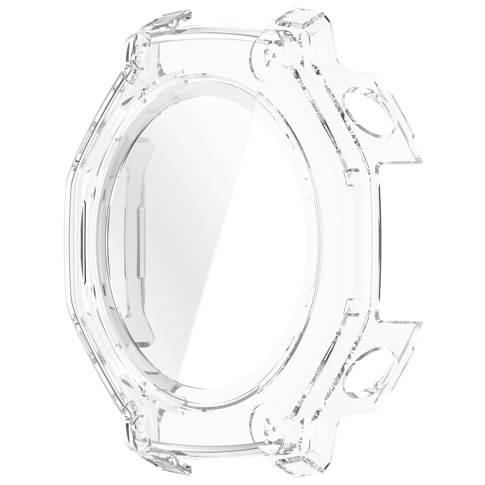 Amazfit T-Rex 3 Pro - 48mm hard case met glas (transparant)