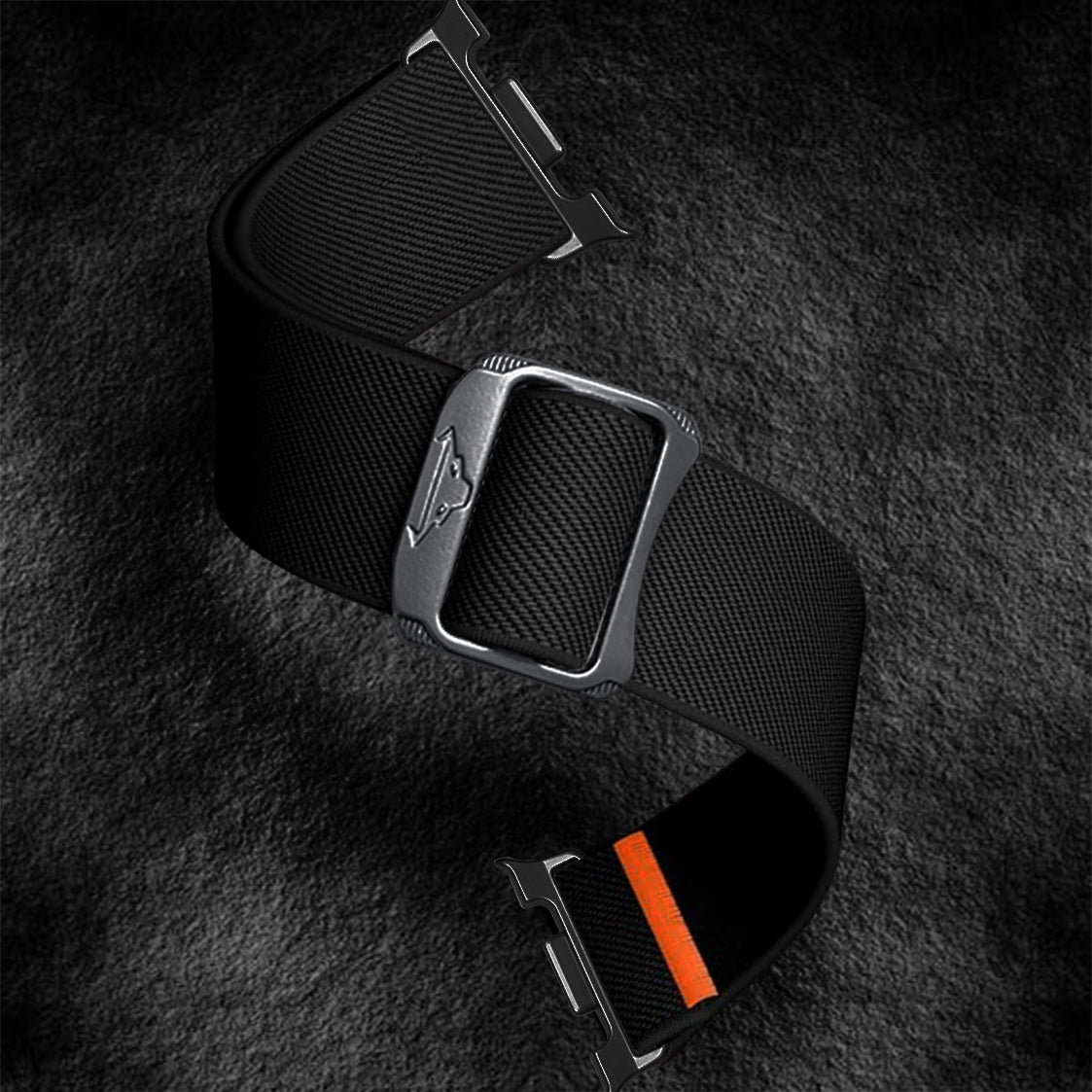 Samsung Galaxy Watch 8 - 44mm Elastisches Armband (Schwarz)