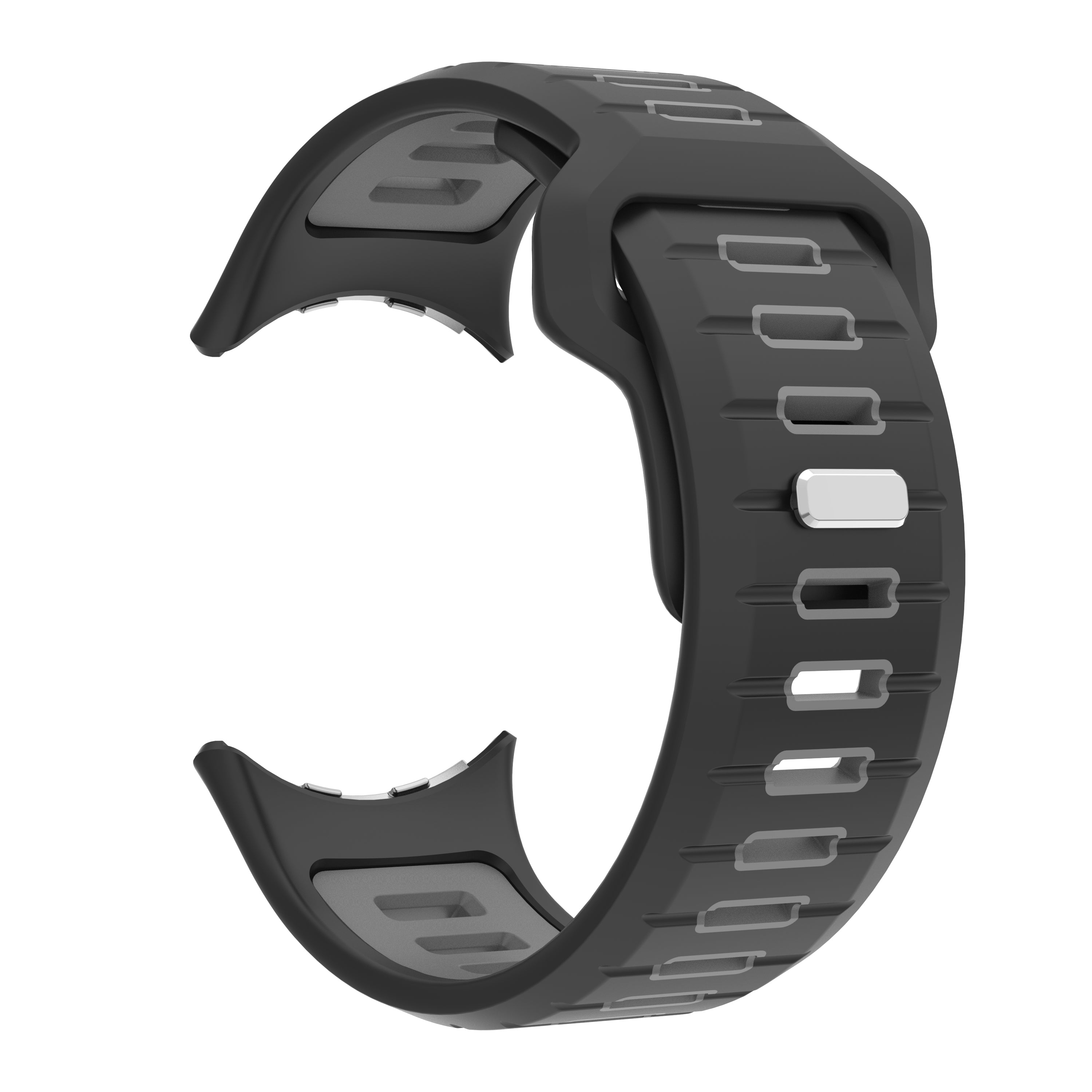 Google Pixel Watch 5 - 45mm Sport Duo Strap (Black/Grey)