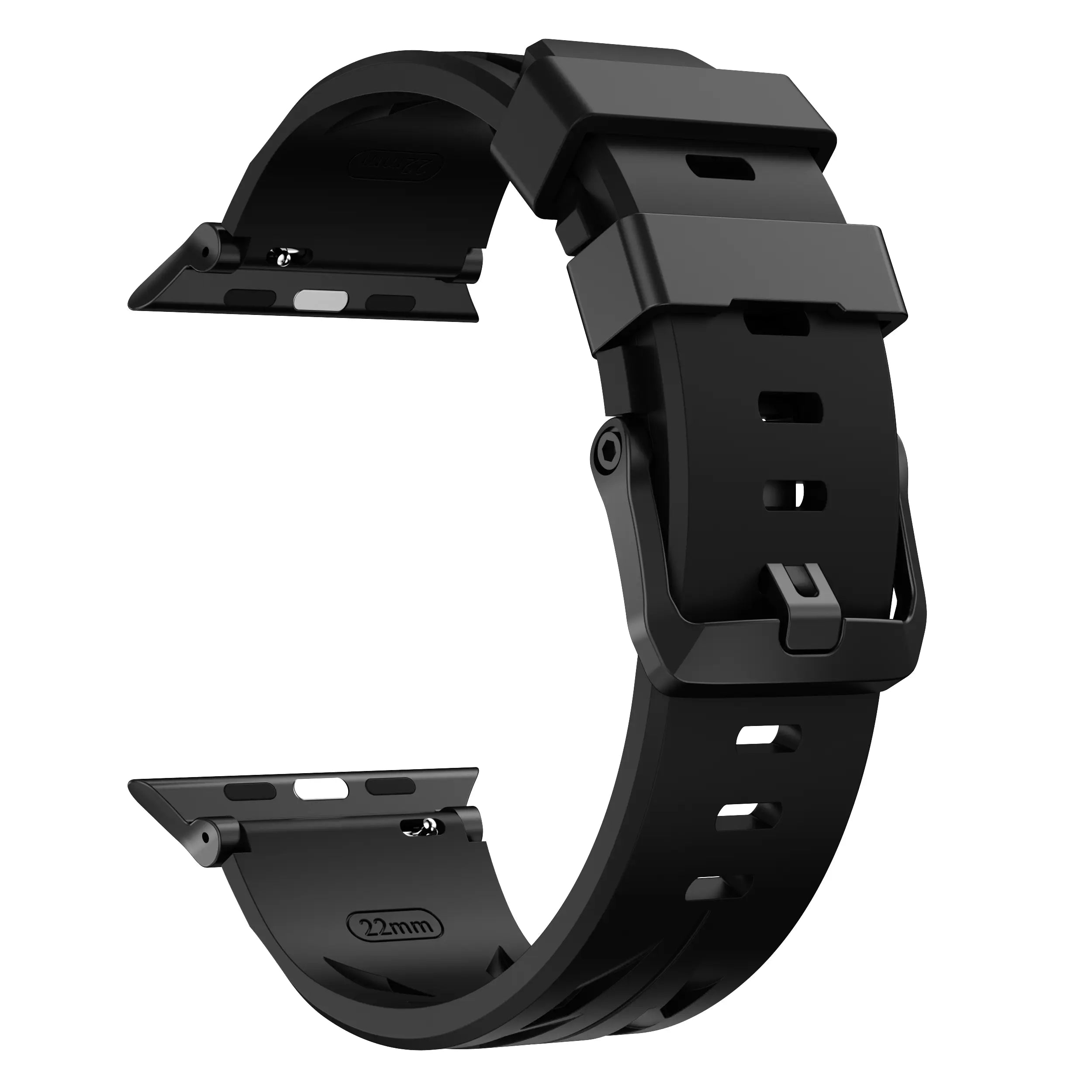Correa silicona race Apple Watch (negro)