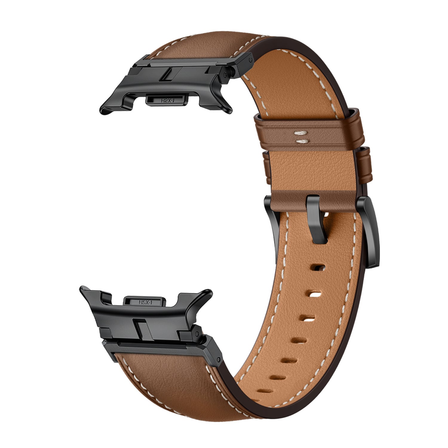 Samsung Galaxy Watch 8 - 44mm Premium Leather Strap (Brown)