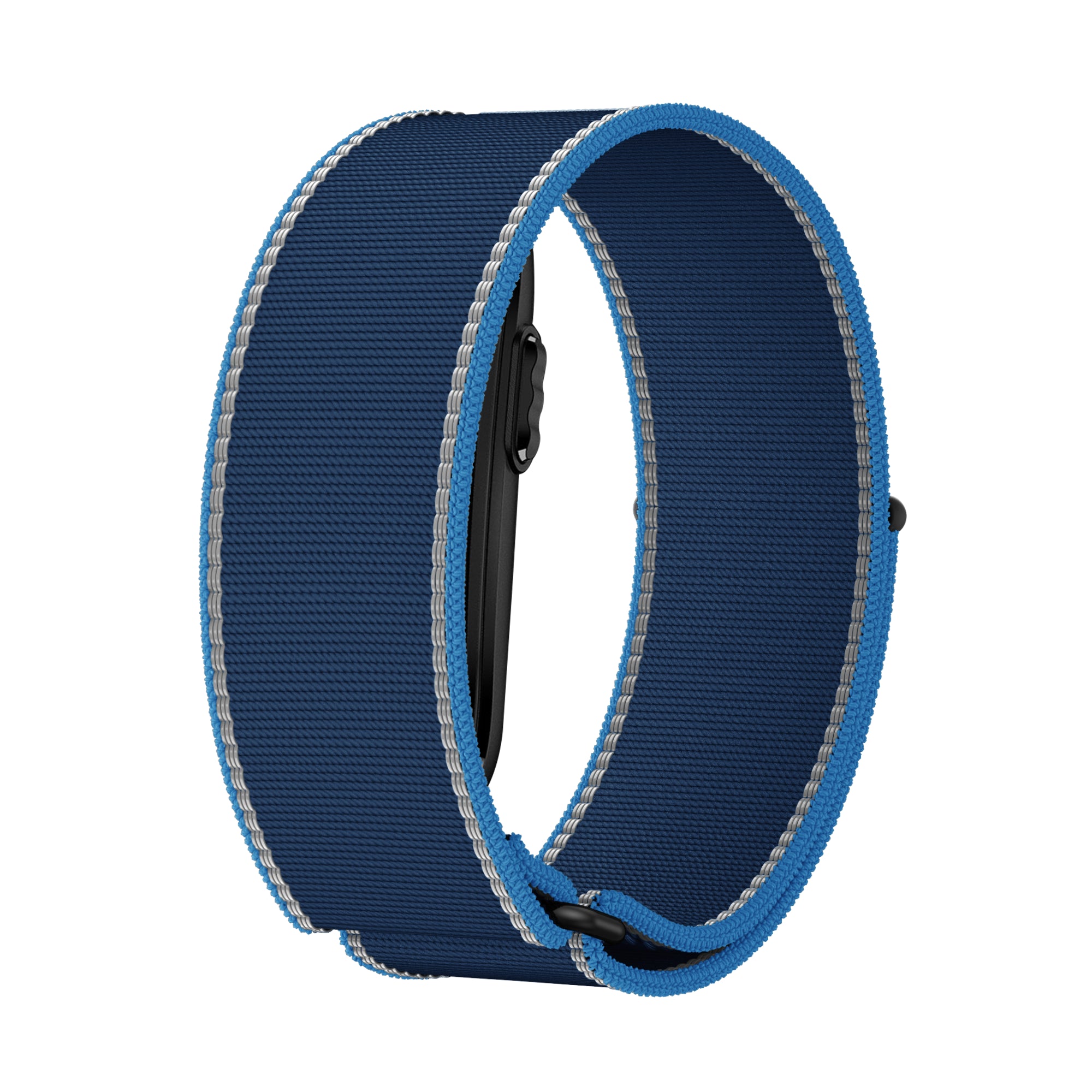 Bandz Bracelet nylon pour biceps Garmin Cirqa (duo de bleu)