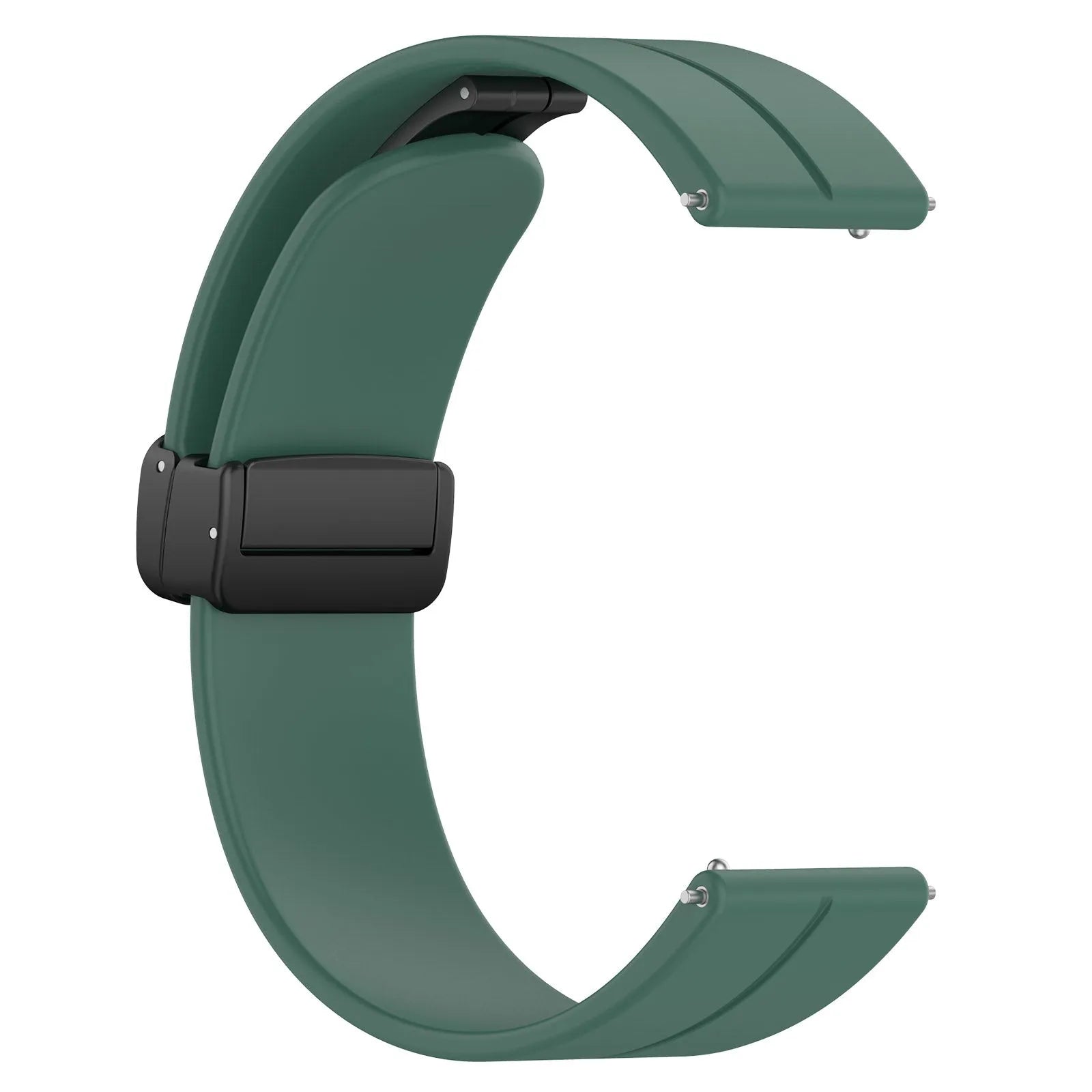 Amazfit Active D-Buckle Silicone Strap (Dark Green)