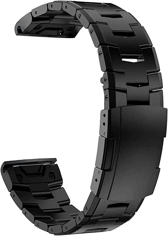 Nylon Buckle Strap, black, without a watch, 3/4 front view