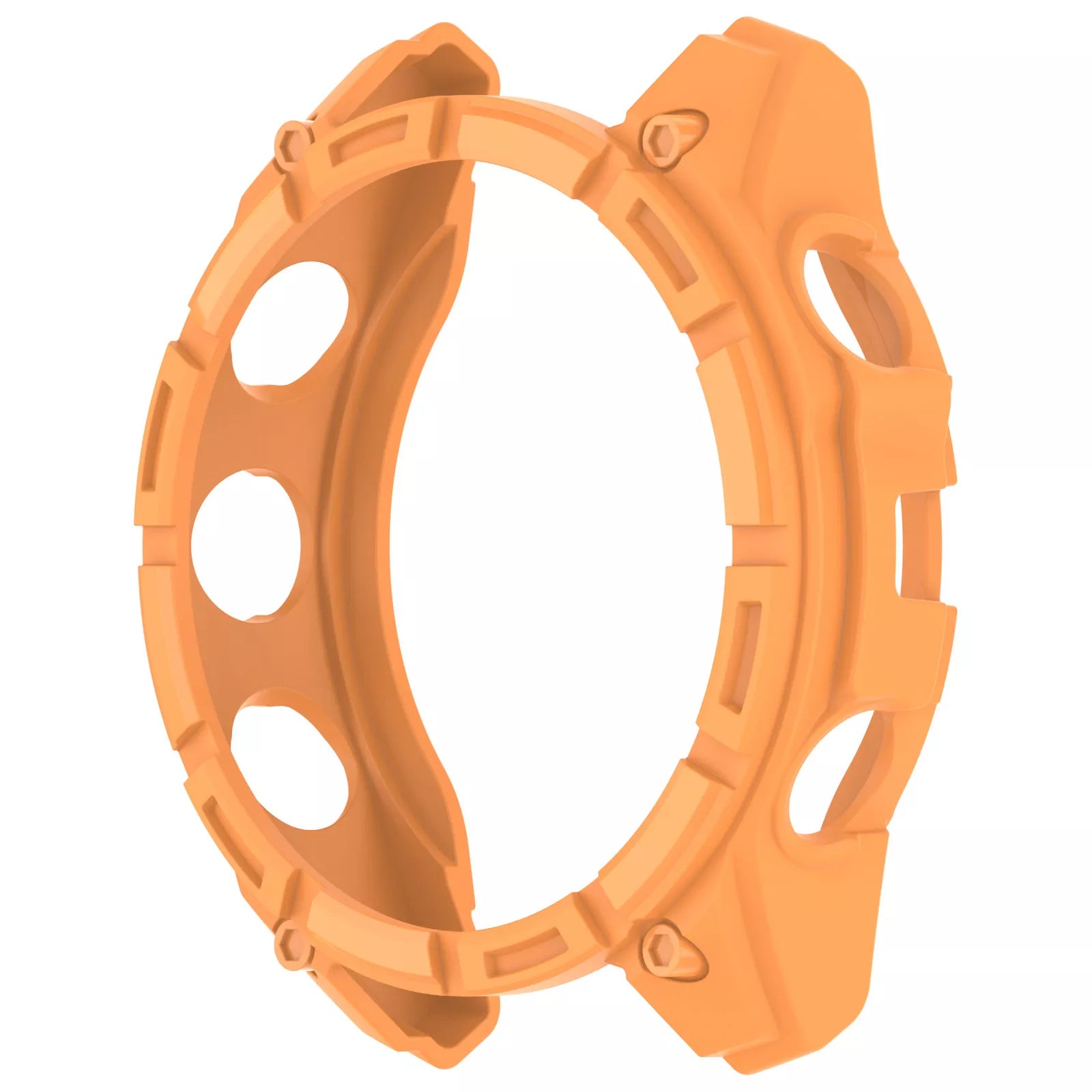 Funda TPU robusta Garmin Fenix 8 - 47mm SOLAR (naranja)