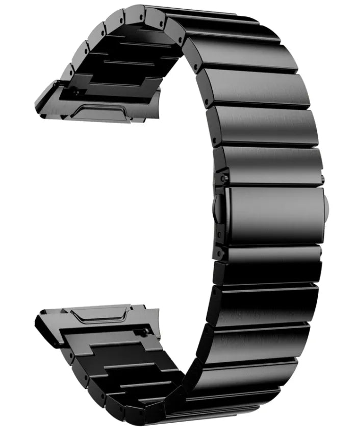 Metal Strap, black, without a watch, 3/4 front view