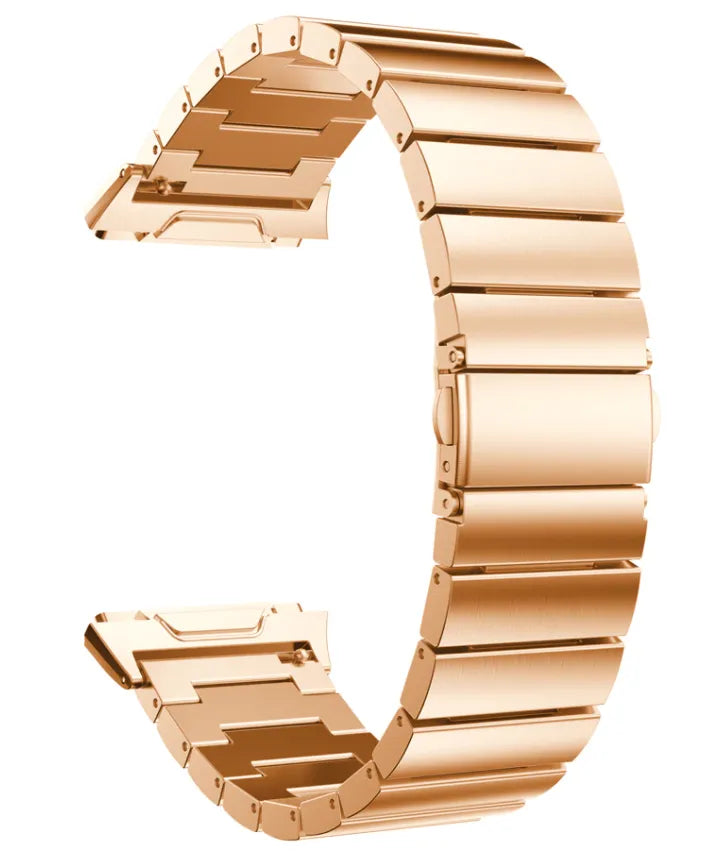 Metal Strap, rose gold, without a watch, 3/4 front view