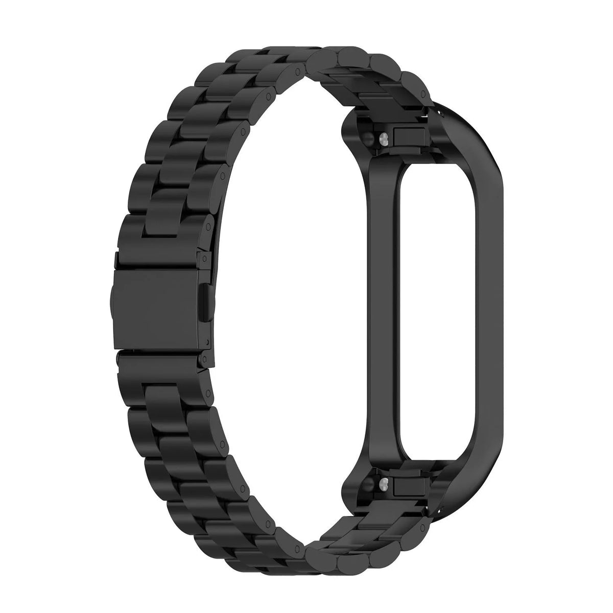 Steel Strap, black, without a watch, 3/4 front view