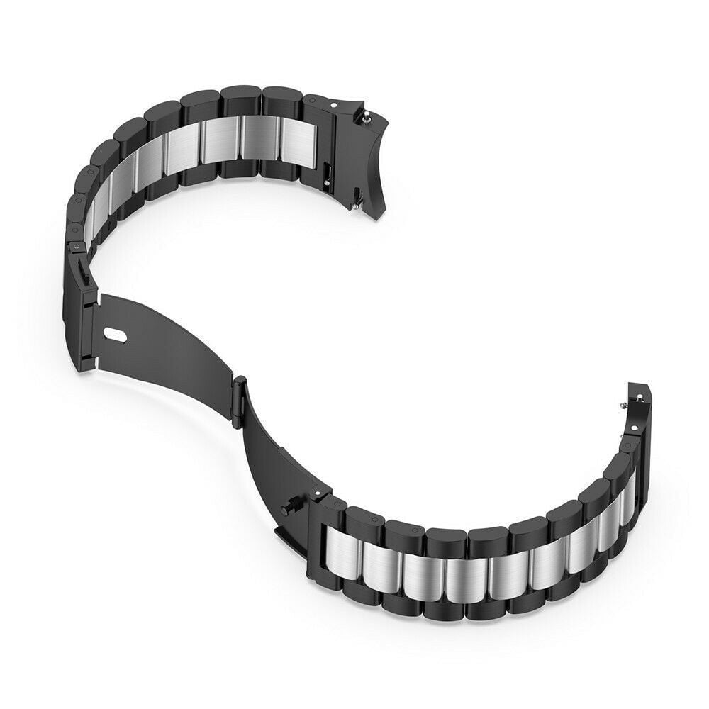 Steel Strap, black/silver, without a watch, 3/4 front view
