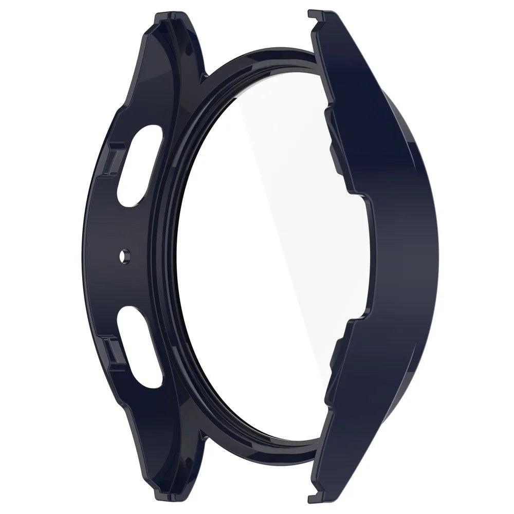Samsung Galaxy Watch 7 44mm hard case met glas (donkerblauw)
