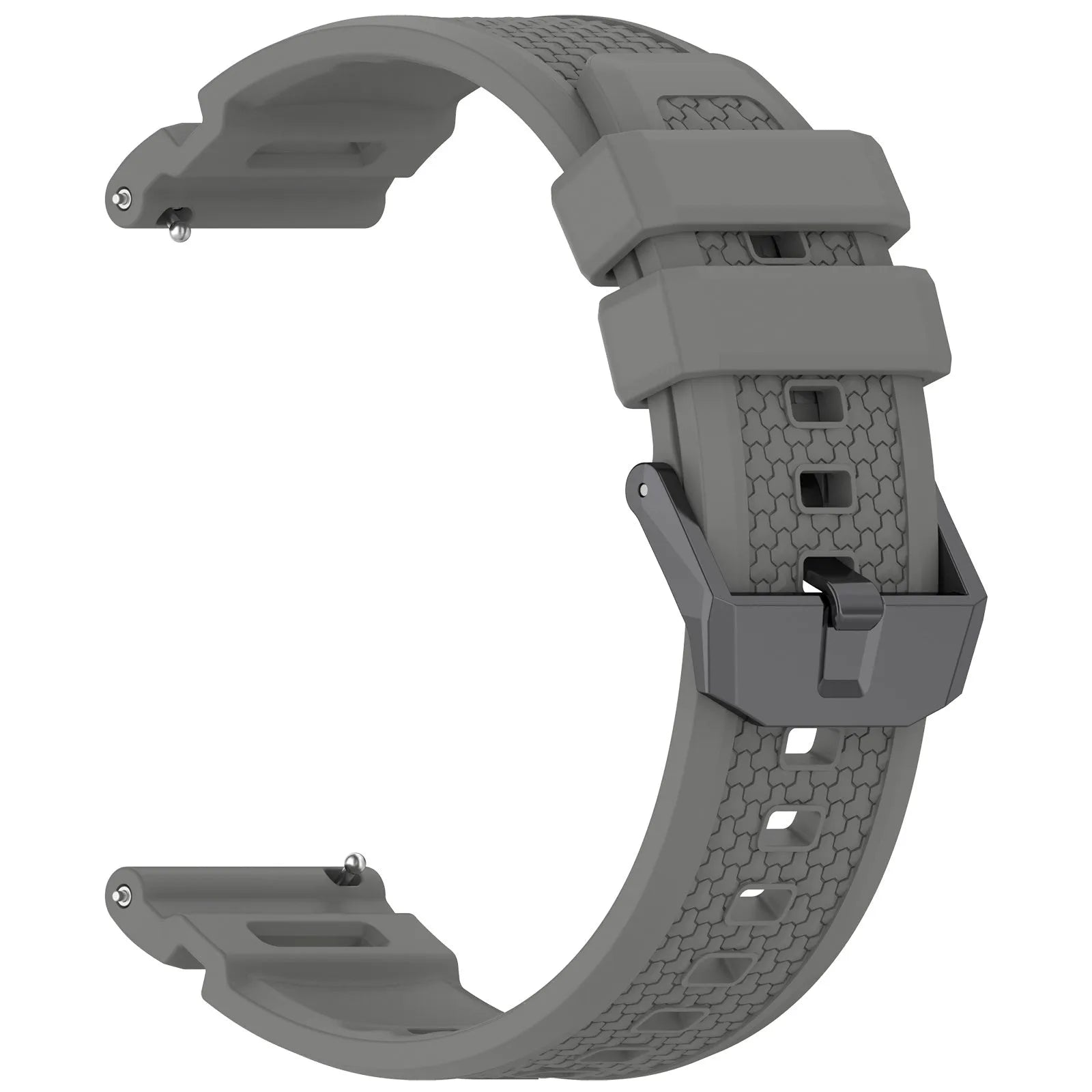 Coros Apex 4 - 46mm Silicone Strap (Grey)