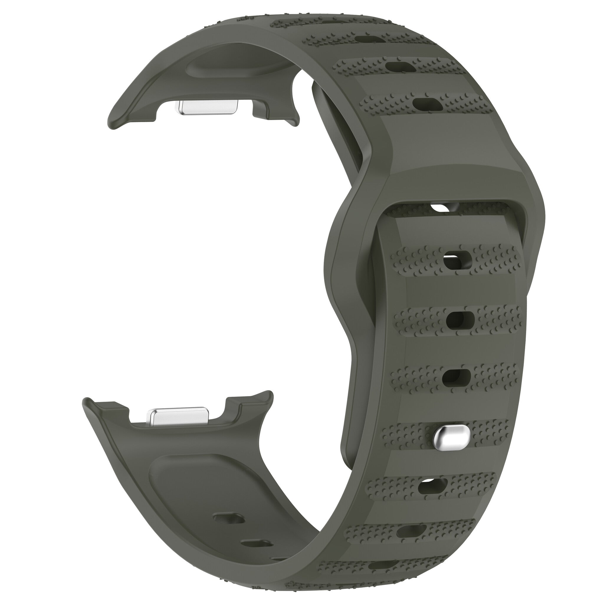 Bracelet silicone Outdoor Samsung Galaxy Watch 8 Classic (vert foncé)