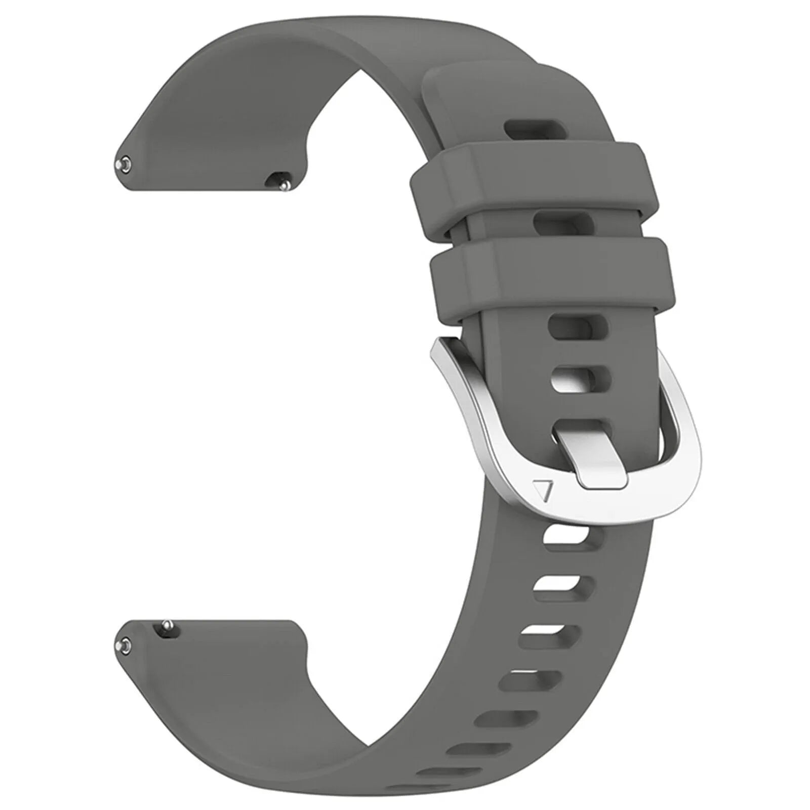 Coros Apex 4 - 42mm siliconen classic bandje (donkergrijs)