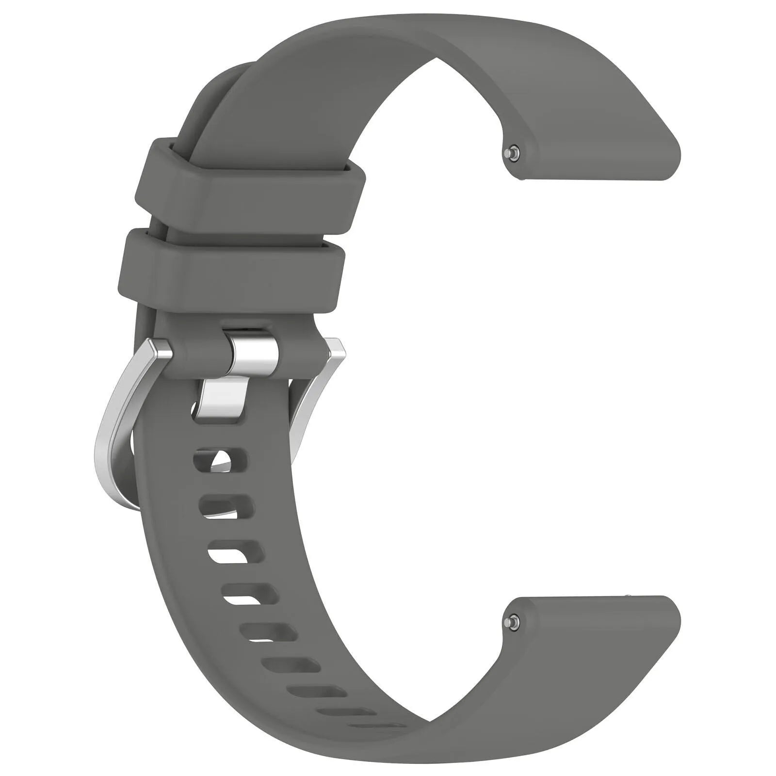Coros Apex 4 - 42mm siliconen classic bandje (donkergrijs)