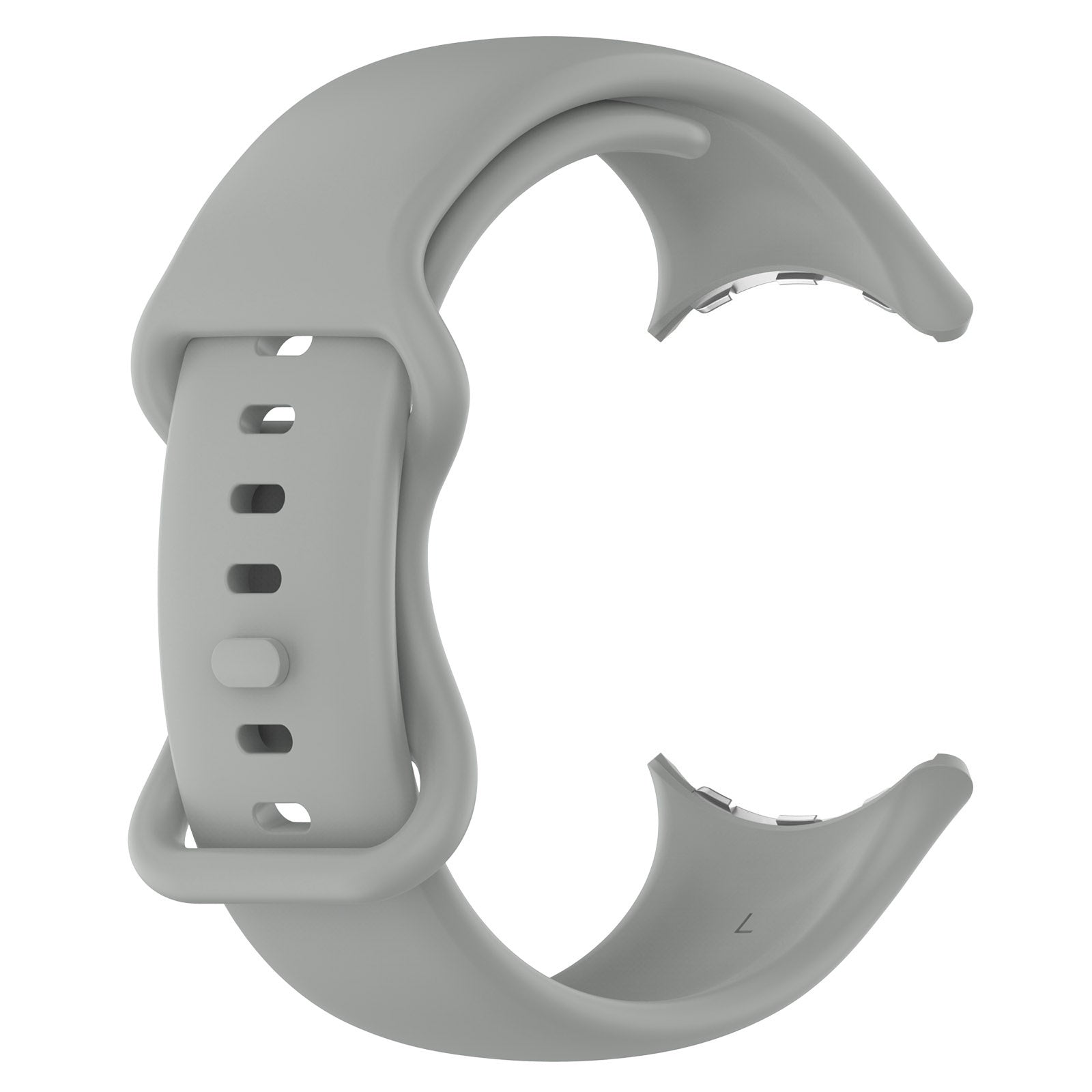 Google Pixel Watch 3 - 41mm Classic Silikonarmband (Grau)
