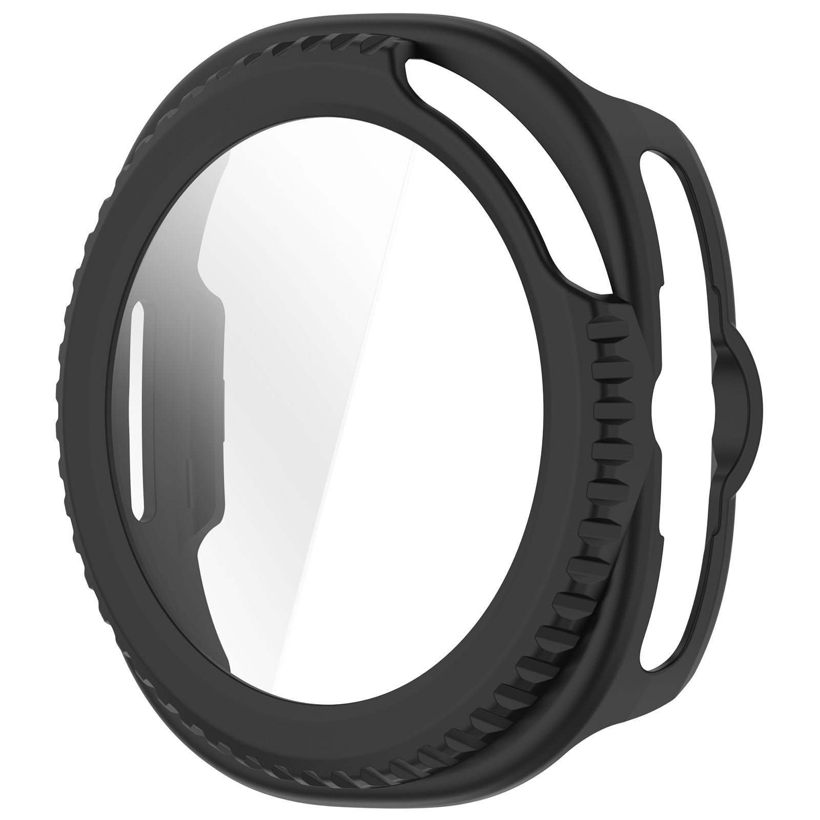 Samsung Galaxy Watch 8 Classic Hardcase mit Glas (Schwarz)
