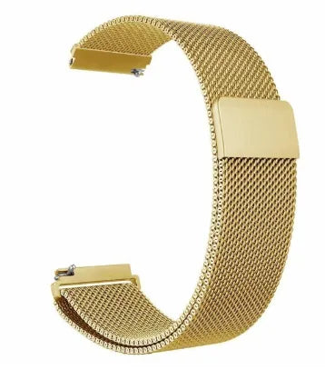 Milanese Strap, gold, without a watch, 3/4 front view