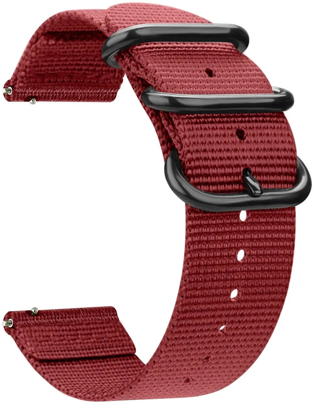 Coros Pace 2 Nylon Buckle Strap (Red)