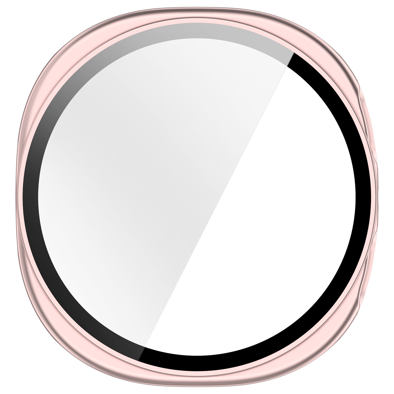Samsung Galaxy Watch 8 - 40mm / 9 - 40mm hard case met glas (roze)