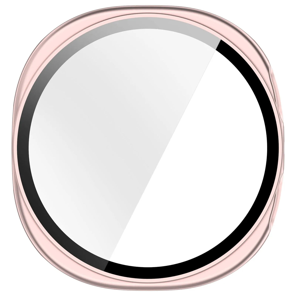 Samsung Galaxy Watch 8 - 40mm / 9 - 40mm hard case met glas (roze)