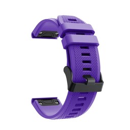 Garmin Instinct 3 - 45mm siliconen bandje (paars)