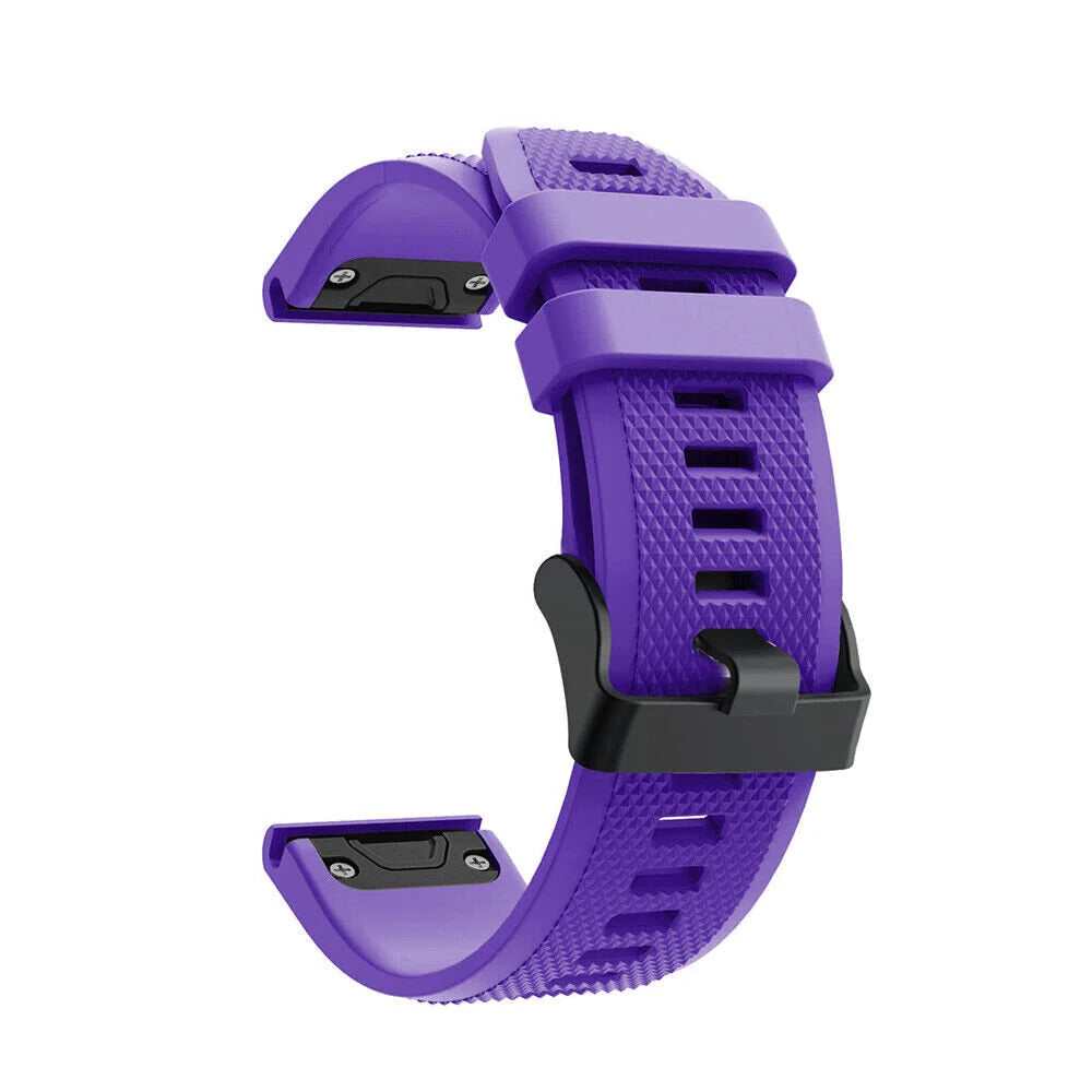 Garmin Tactix 8 - 47mm siliconen bandje (paars)