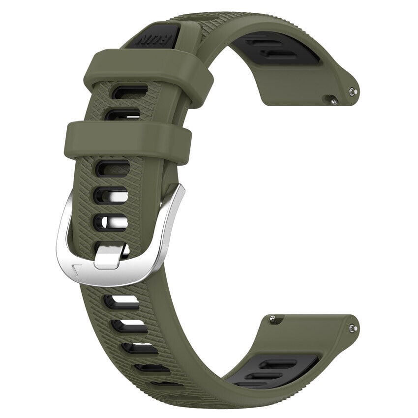 Garmin D2 Air X10 Sportarmband mit Schnalle (Olivgrün/Schwarz)