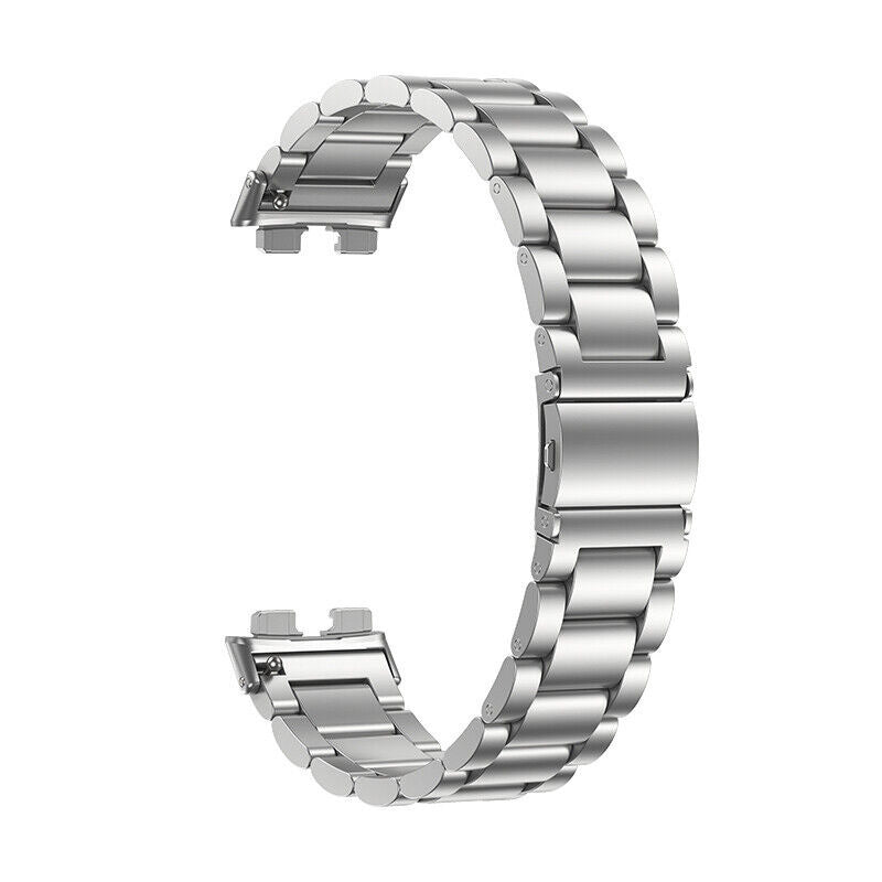 Huawei Band 10 stalen band (zilver)