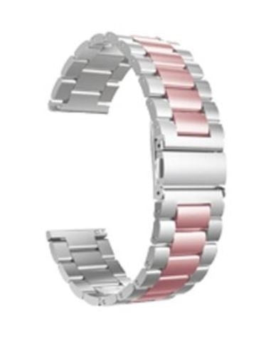 Oppo Watch X2 Mini Steel Strap (Silver/Pink)