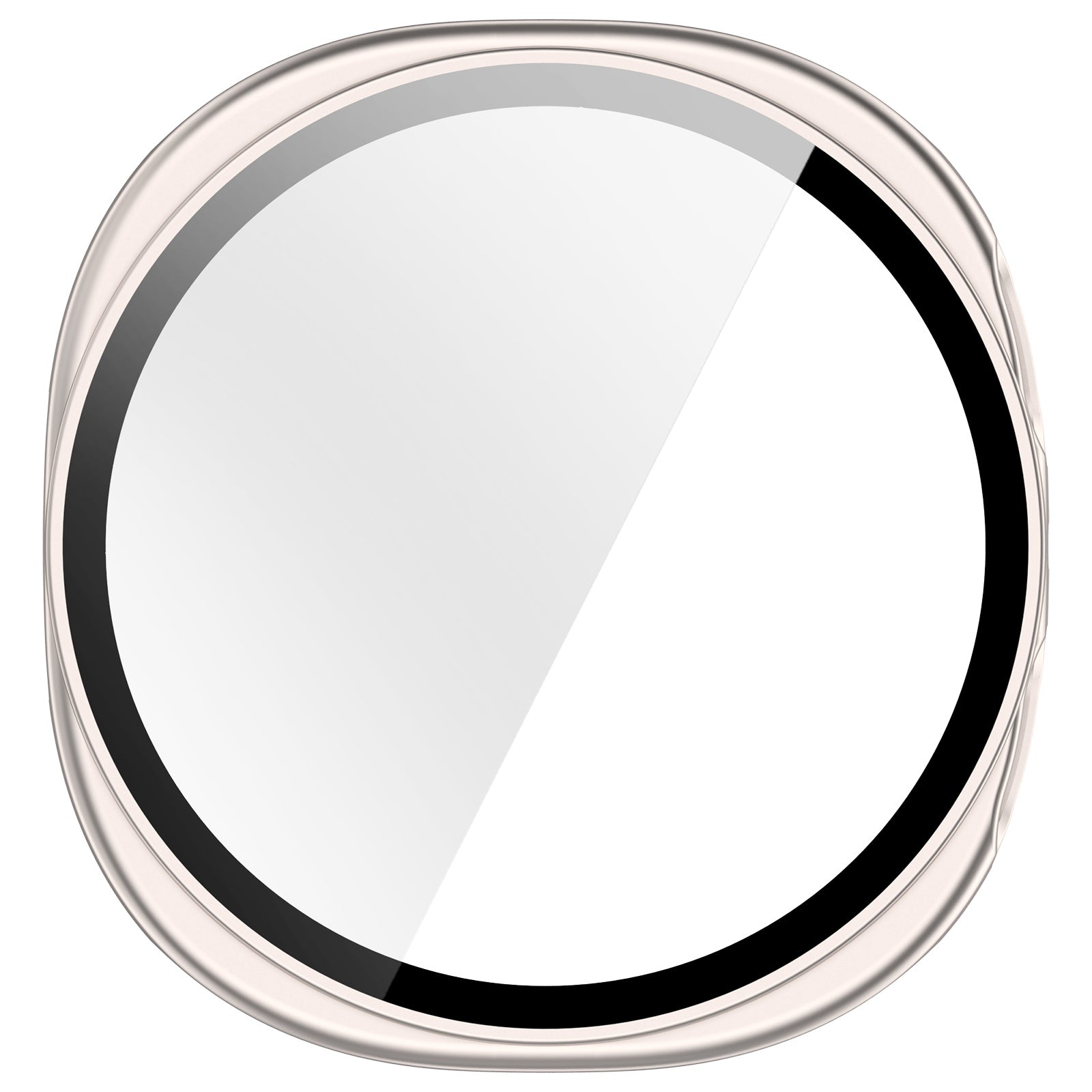 Samsung Galaxy Watch 8 - 40mm / 9 - 40mm hard case met glas (sterrenlicht)