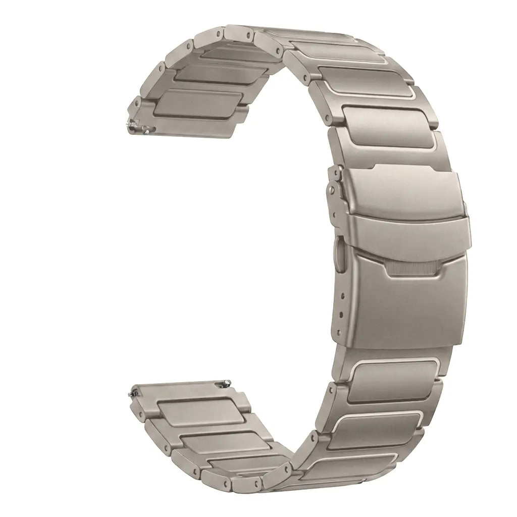 Turtle Titanium Strap, without a watch, 3/4 front view