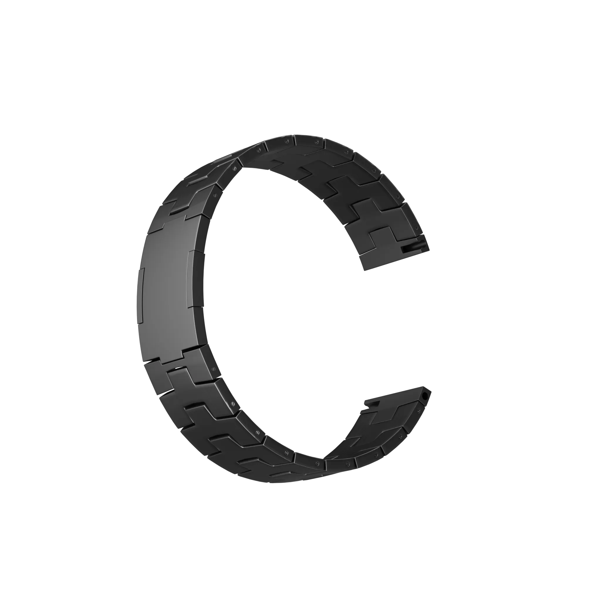 Correa de titanio OnePlus Watch 3 (cierre plano) (grafito)