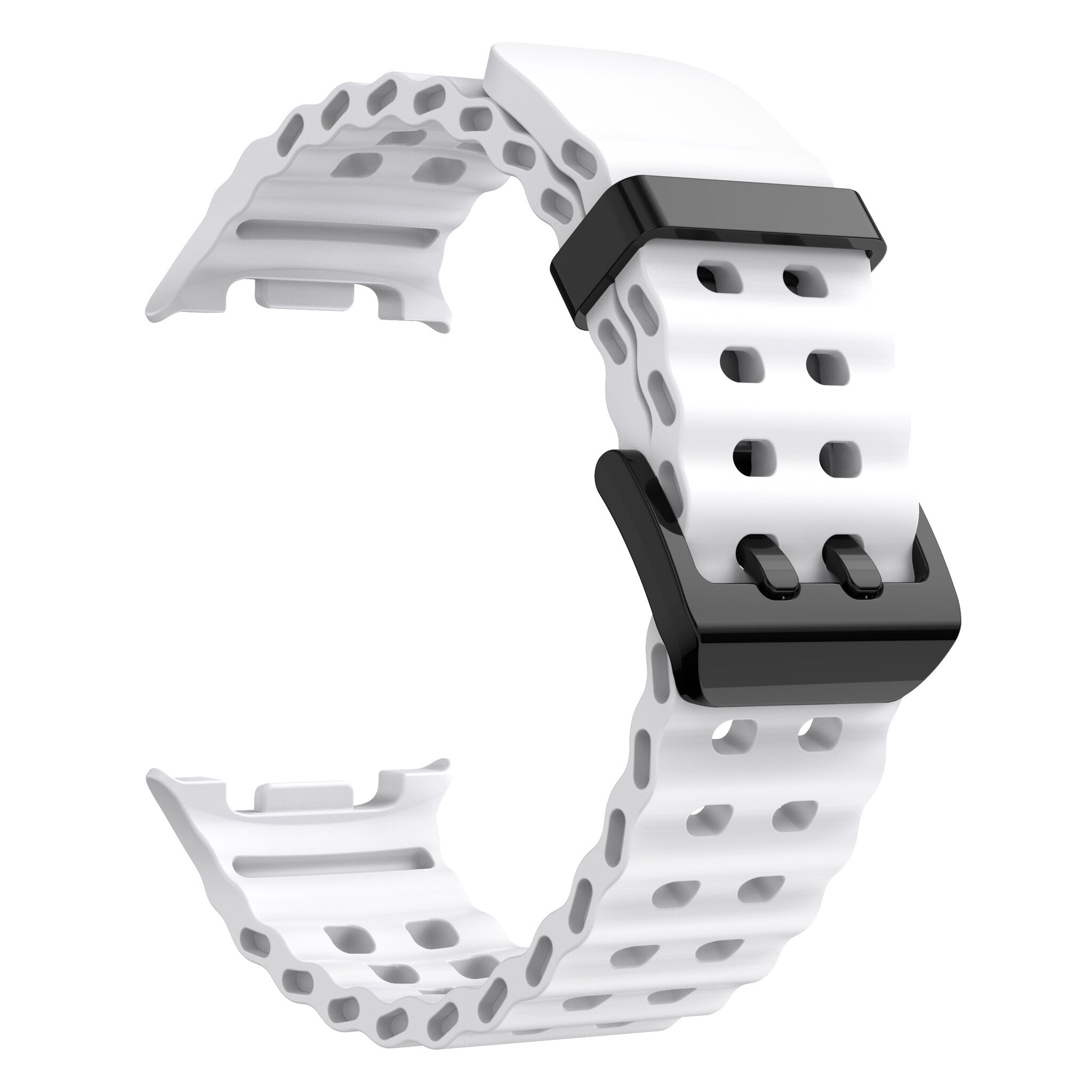 Samsung Galaxy Watch 8 - 44mm Ocean Strap (White)