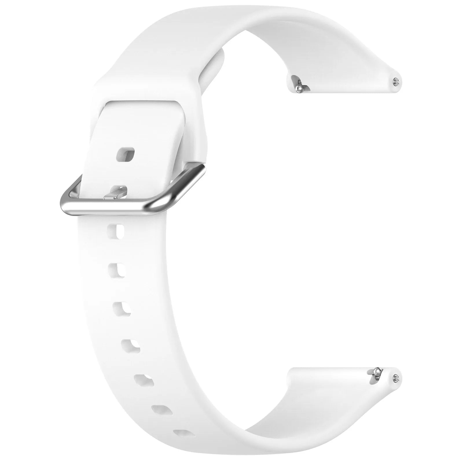 Coros Nomad Silicone Buckle Strap (White)