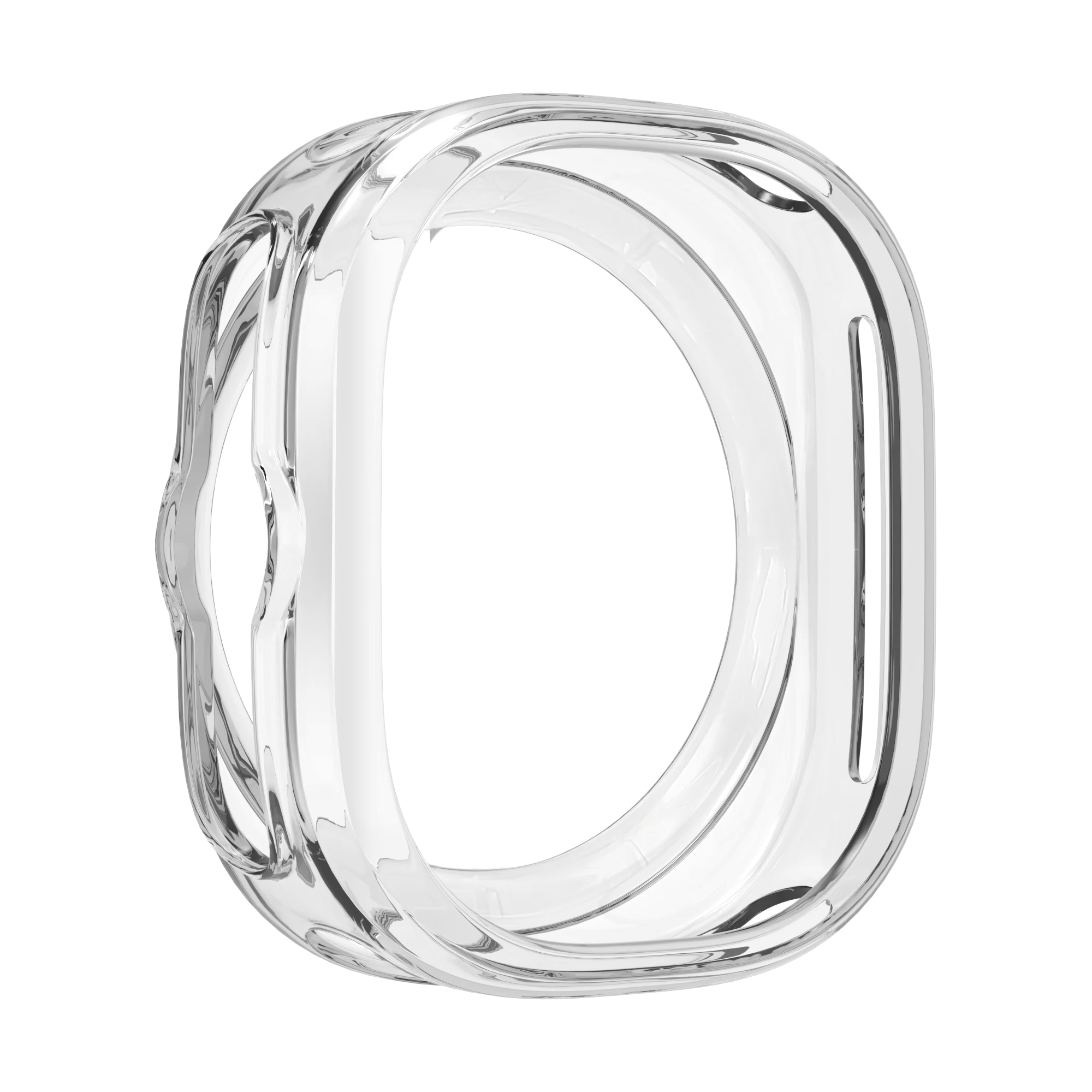 Bandz Samsung Galaxy Watch Ultra Galvanized TPU Case (Transparent)