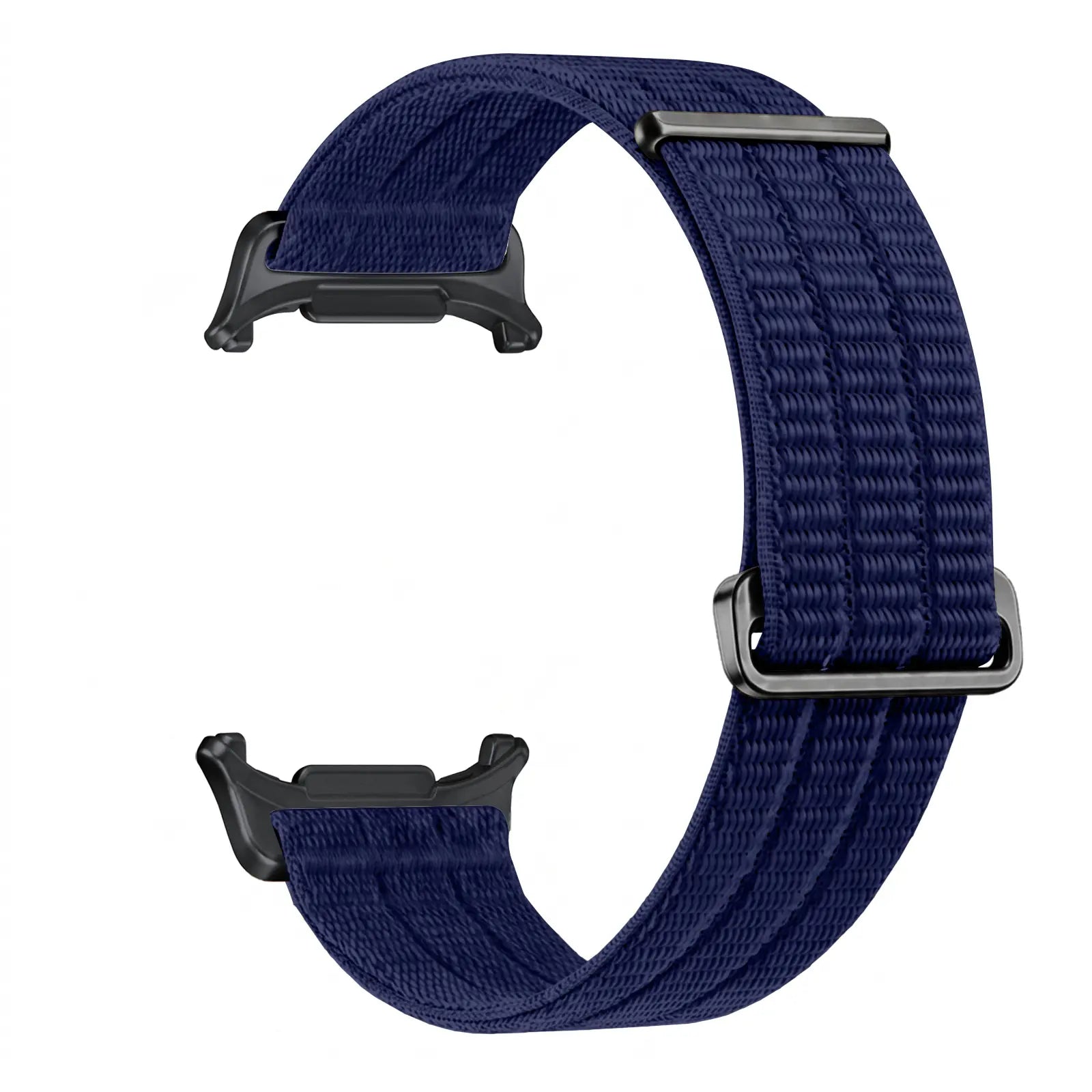 Nylon Air Strap, dark blue, without a watch, 3/4 rear view