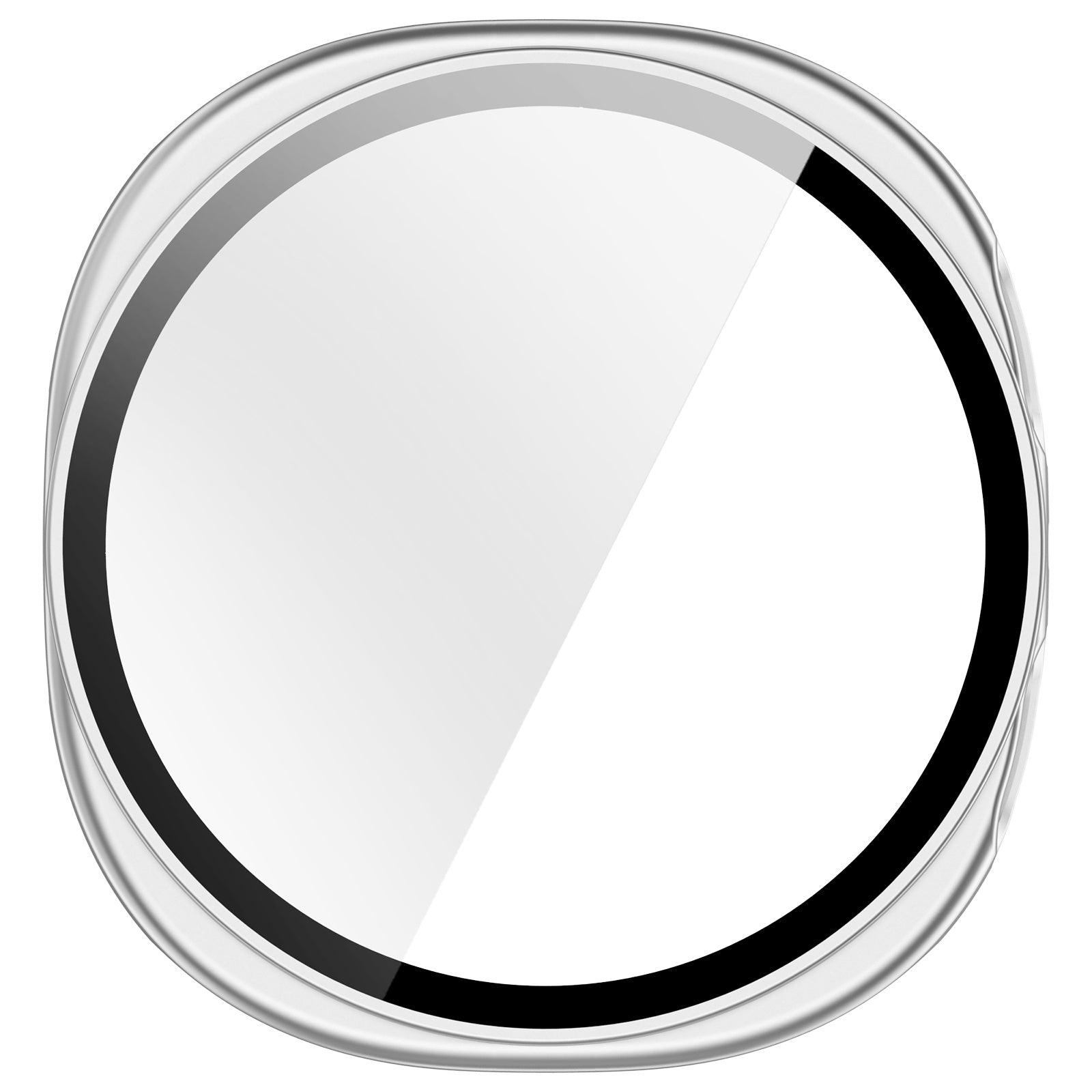 Samsung Galaxy Watch 8 - 44mm Hardcase mit Glas (Silber)