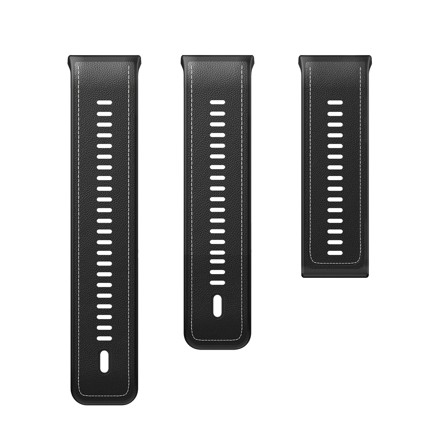 Huawei Watch D2 Leder Hybrid Armband (Schwarz)