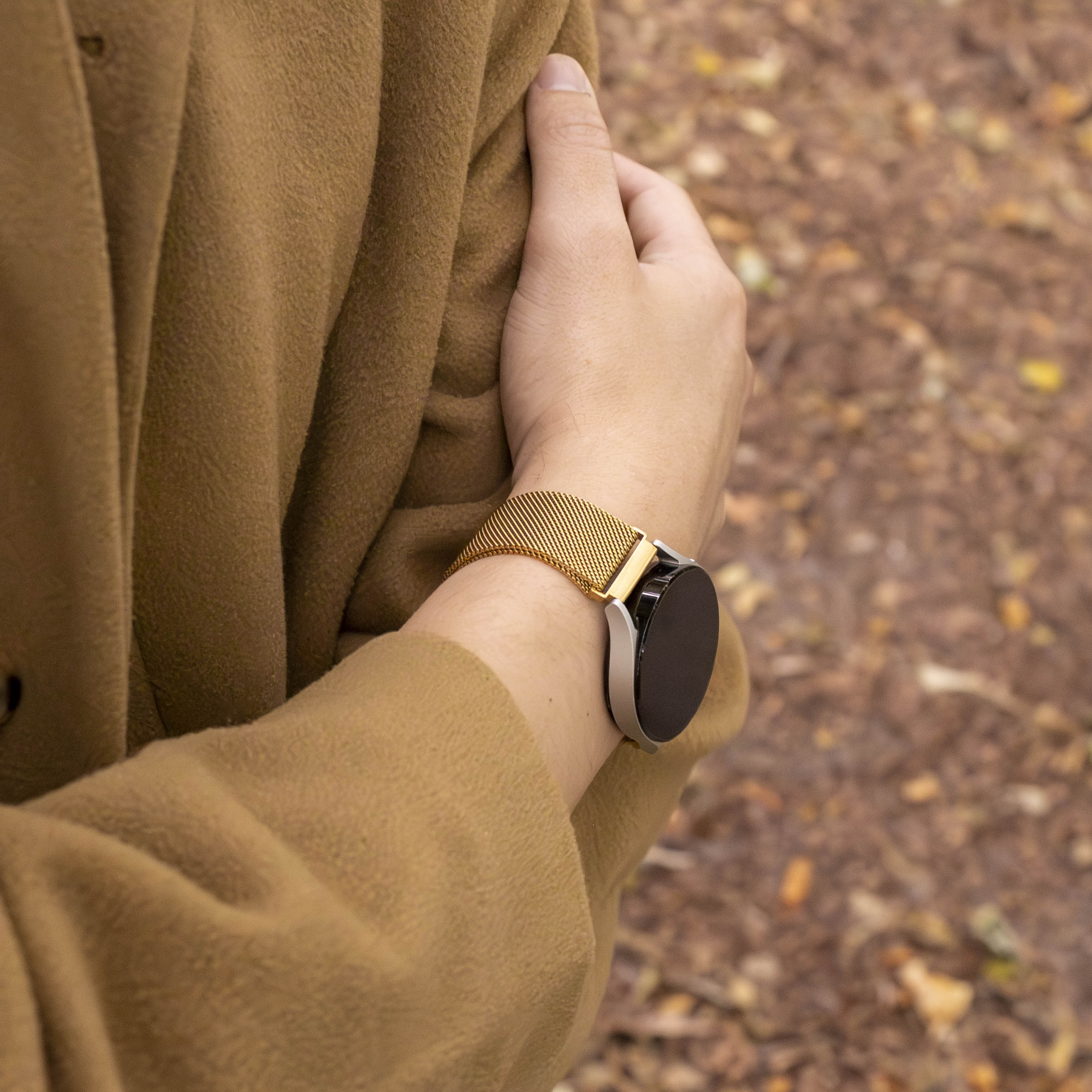 Withings ScanWatch 2 - 38mm Milanese Strap (Gold)