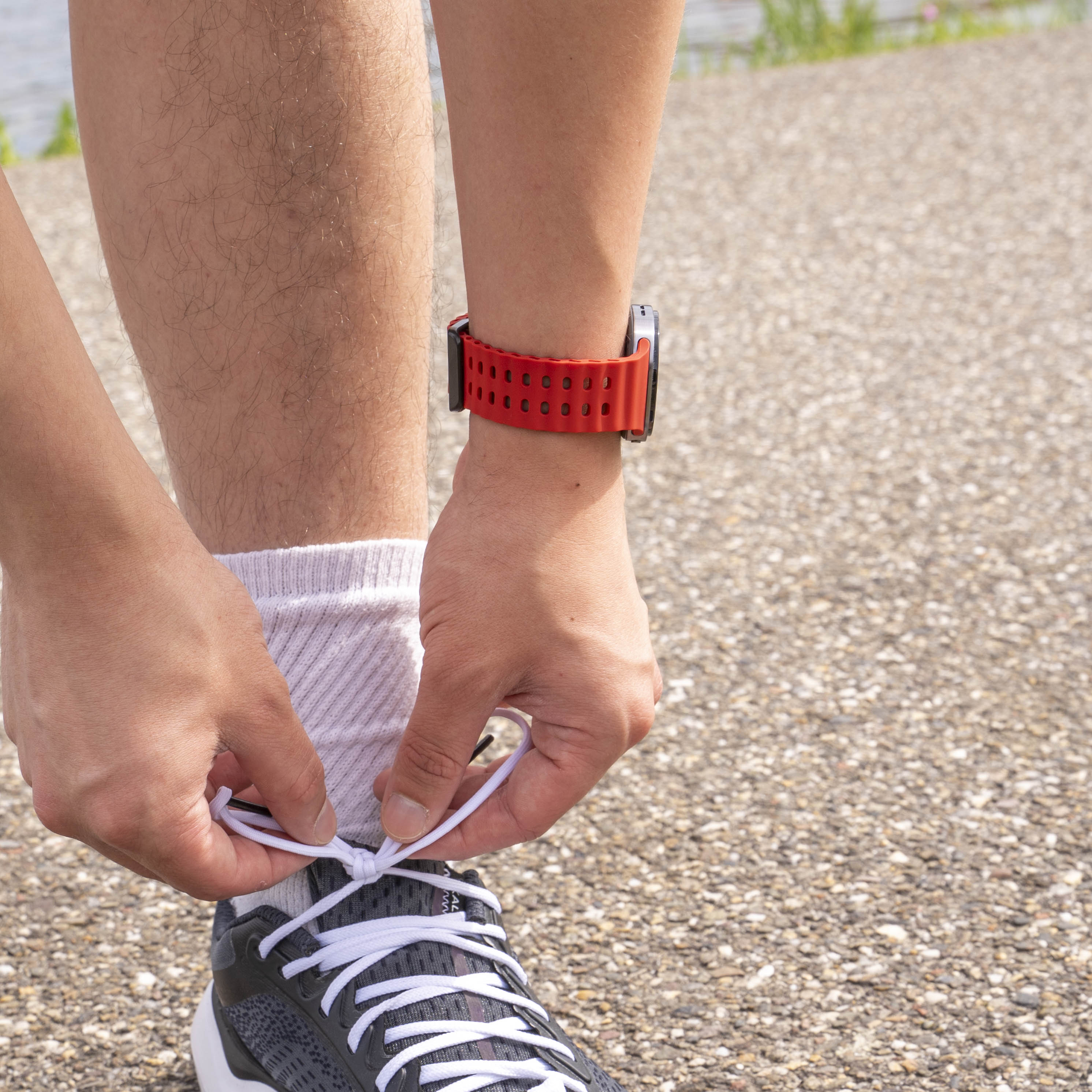 Samsung Galaxy Watch 8 - 40mm Ocean Strap (Red)