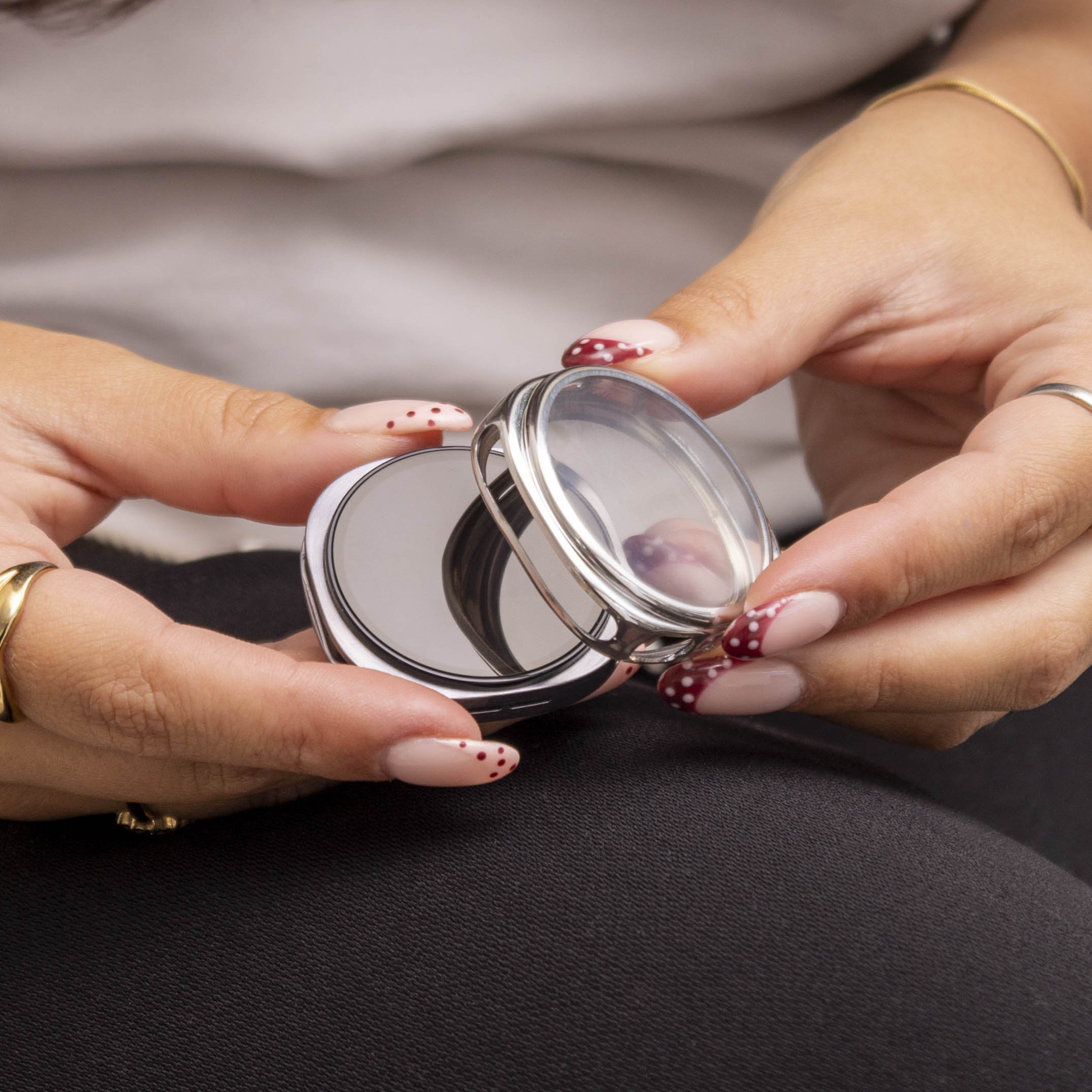 Samsung Galaxy Watch 8 - 40mm TPU Hülle (Silber)