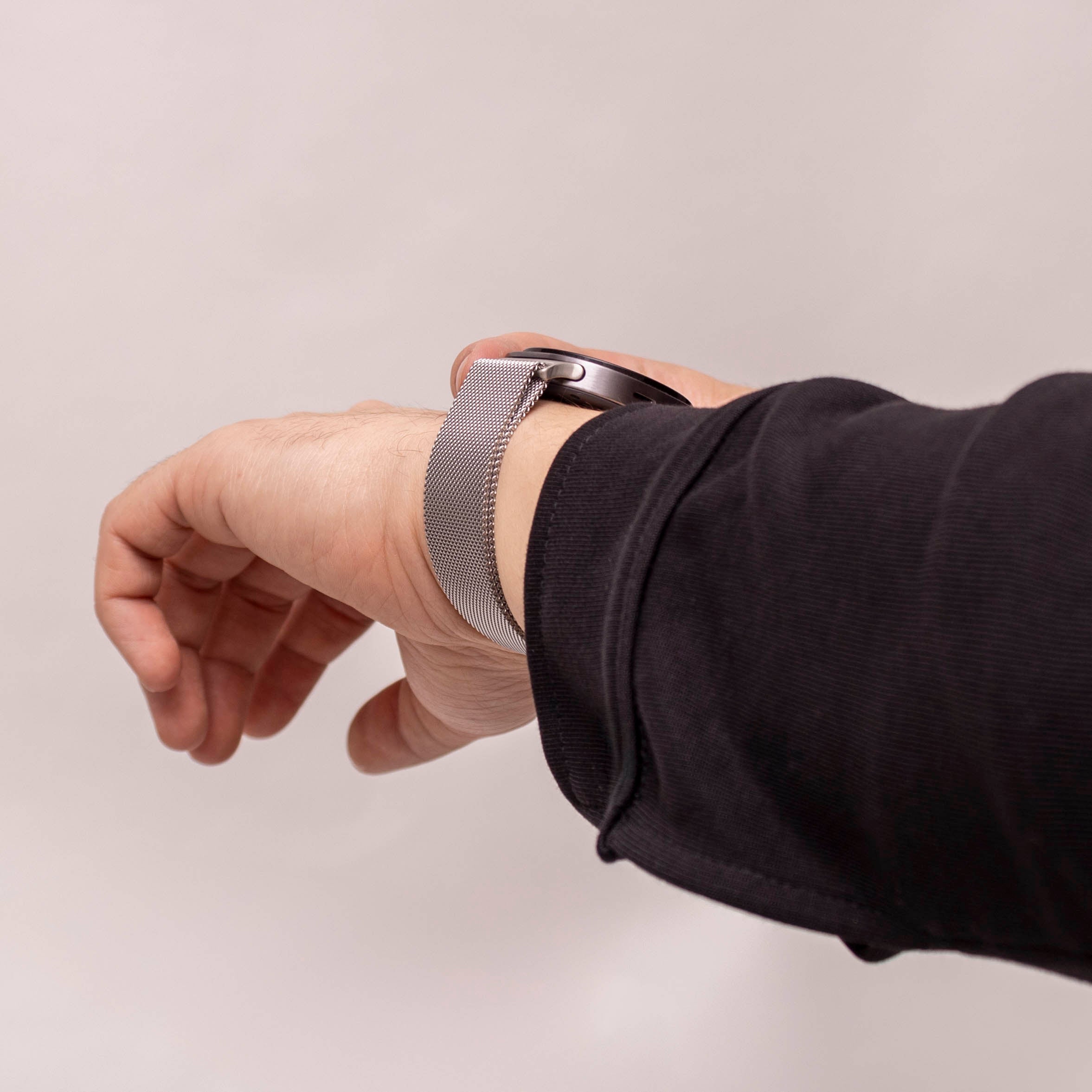 Samsung Galaxy Watch 8 - 40mm Milanese Armband (Silber)