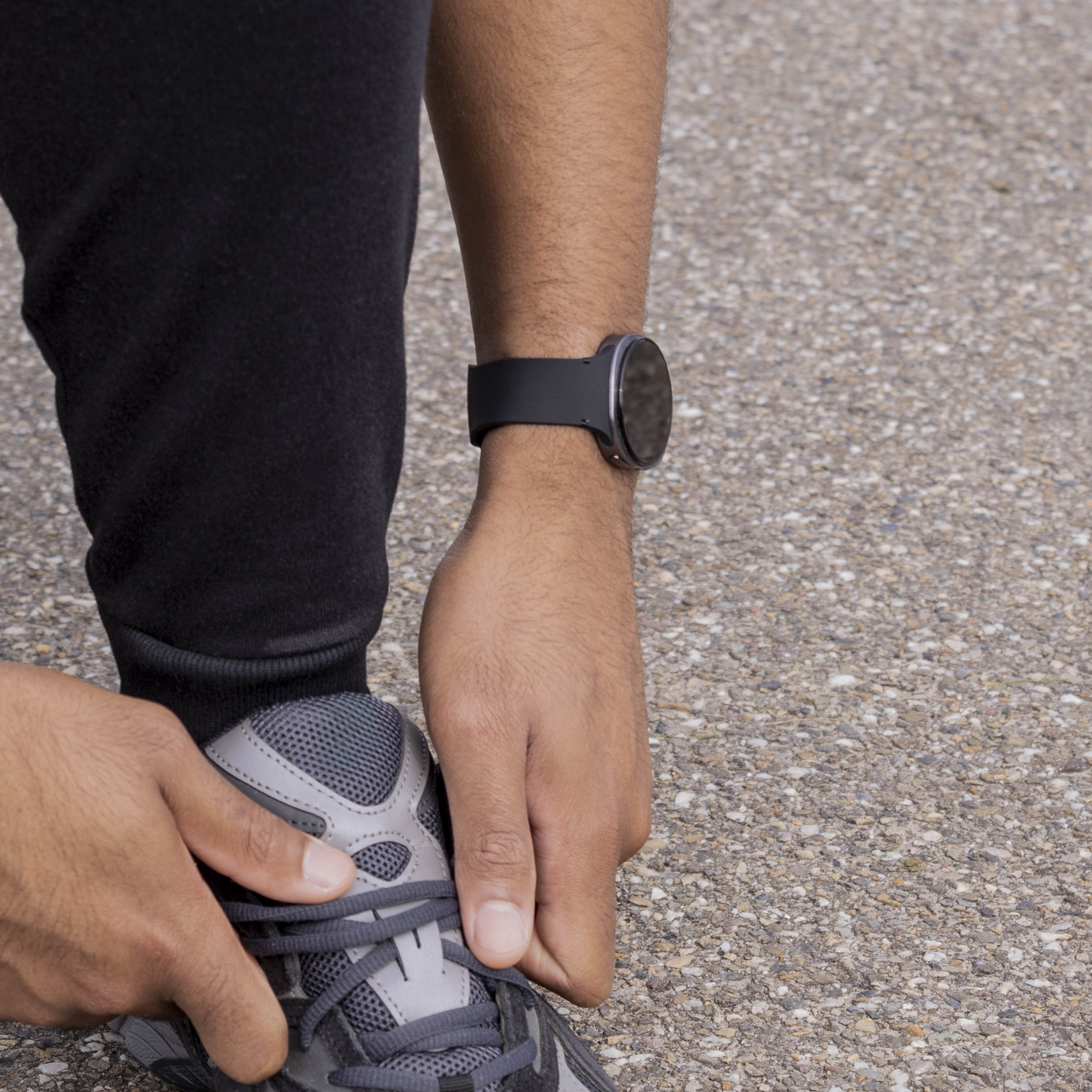 Samsung Galaxy Watch 8 - 40 mm Silikonarmband (schwarz)