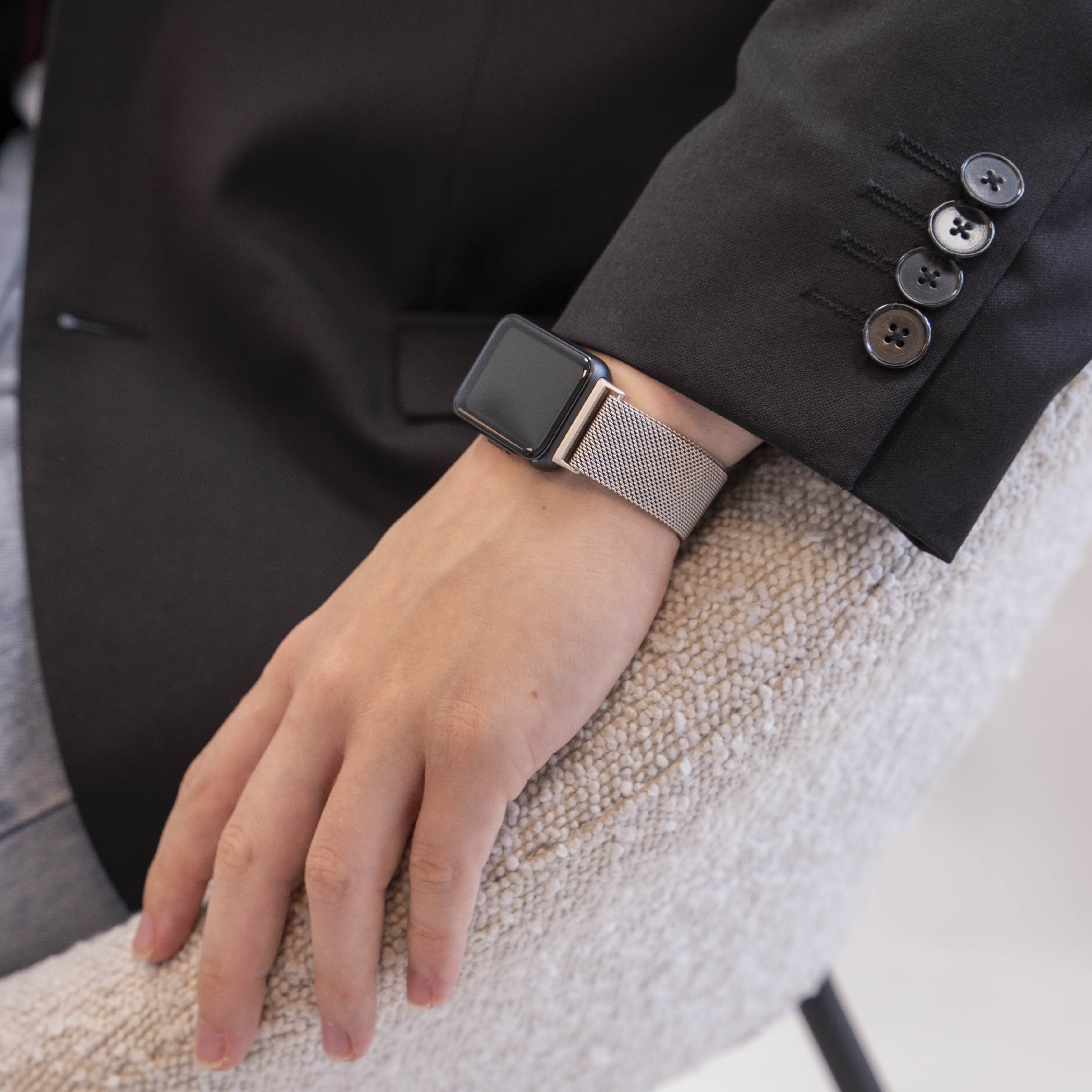 Samsung Galaxy Fit 3 Milanese Armband (Polarstern)