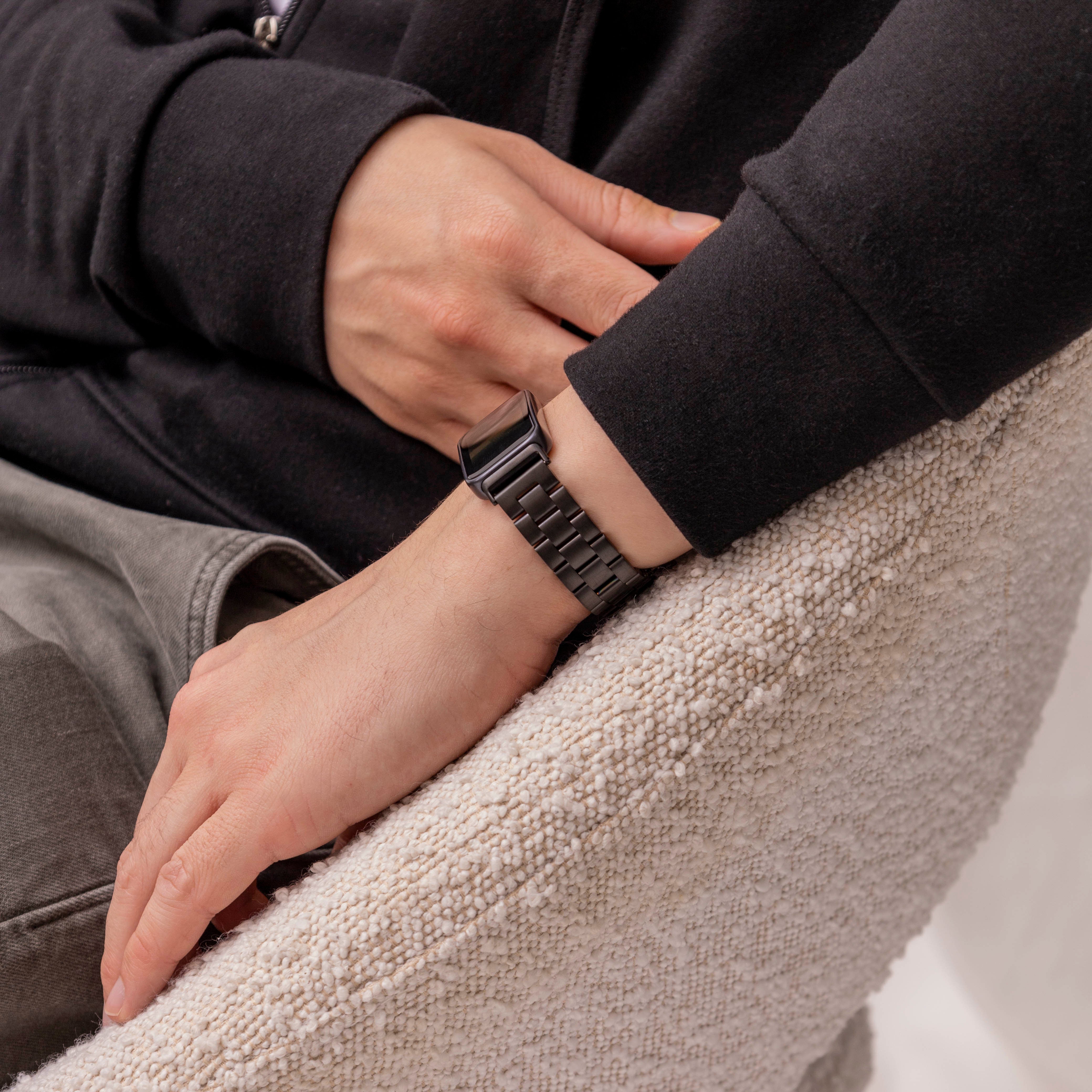 Huawei Band 10 Steel Strap (Black)