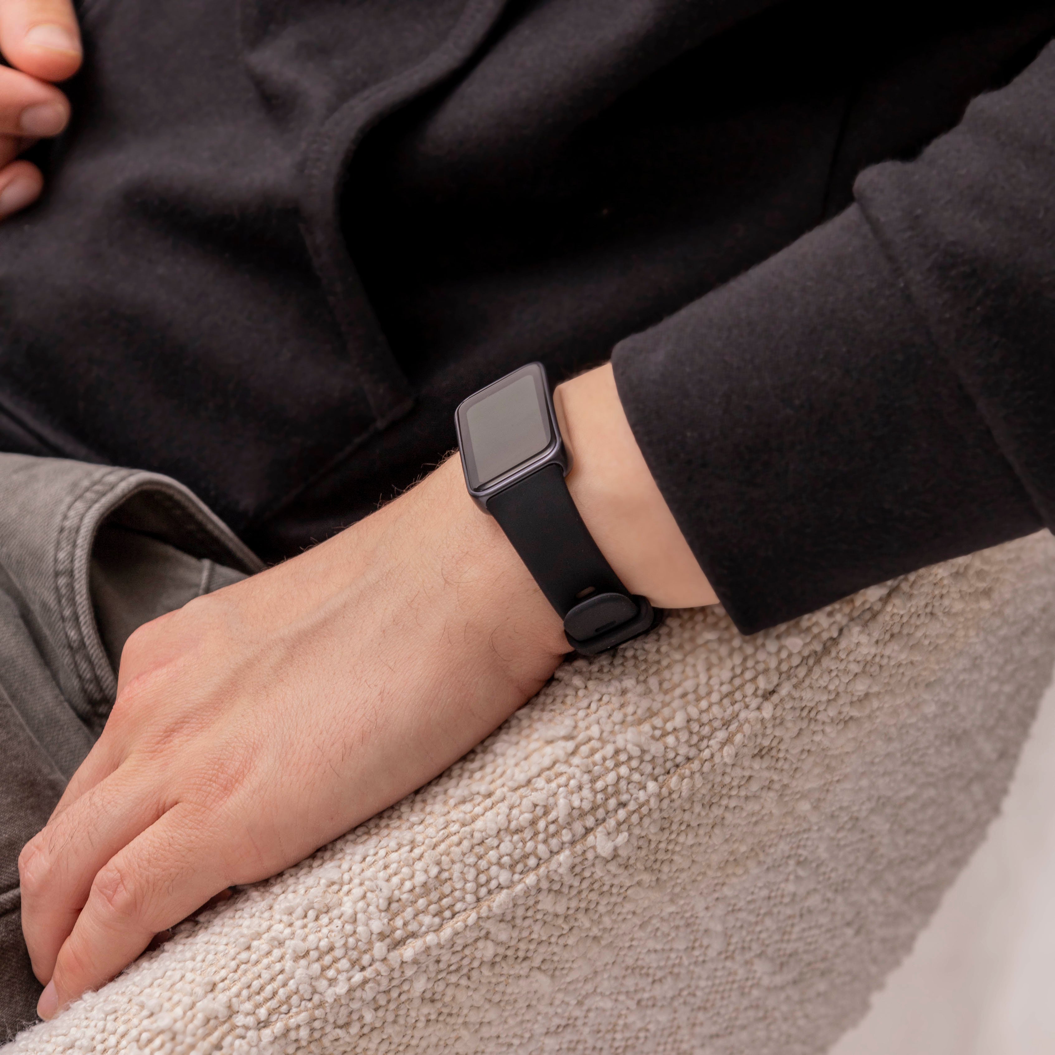 Huawei Band 10 Classic Silikonarmband (Schwarz)