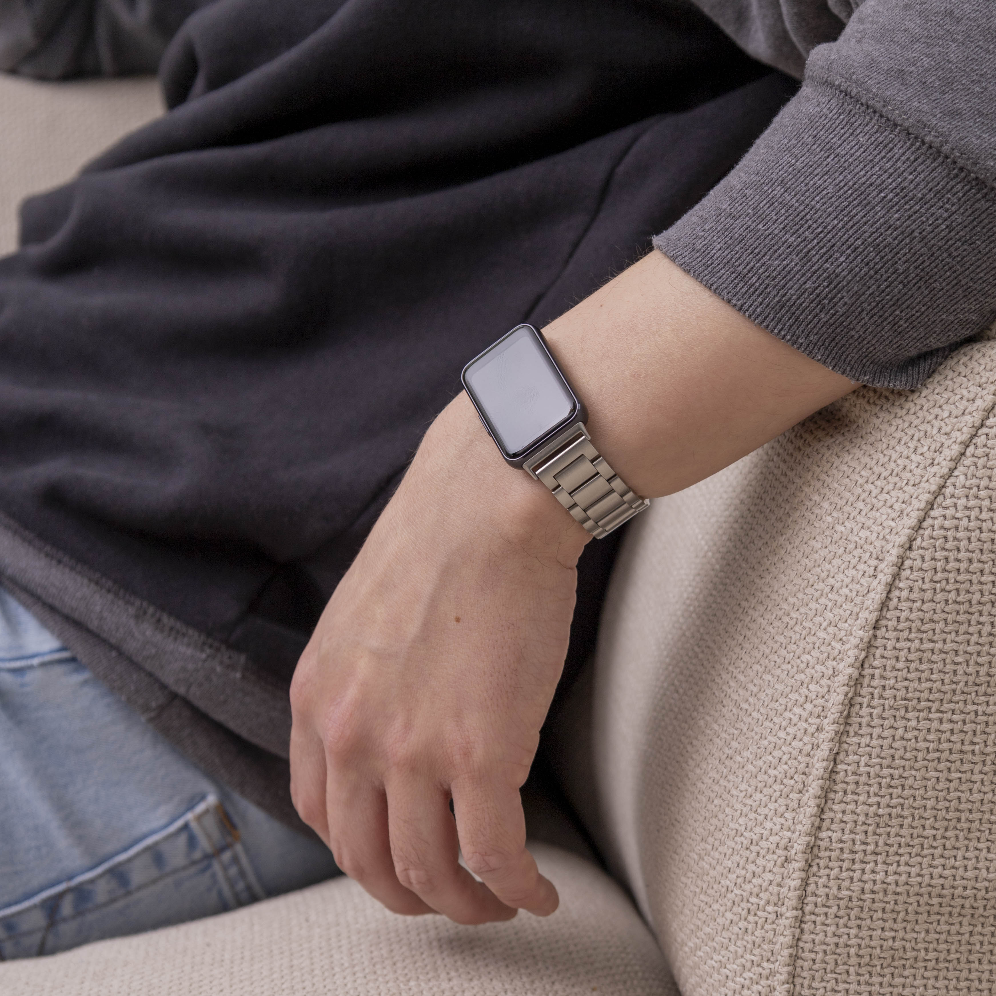 Correa acero Samsung Galaxy Fit 3 (plata)